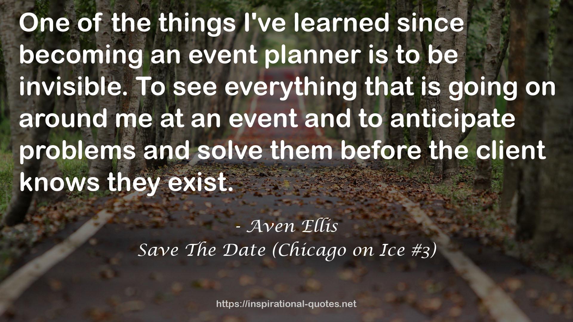 Save The Date (Chicago on Ice #3) QUOTES