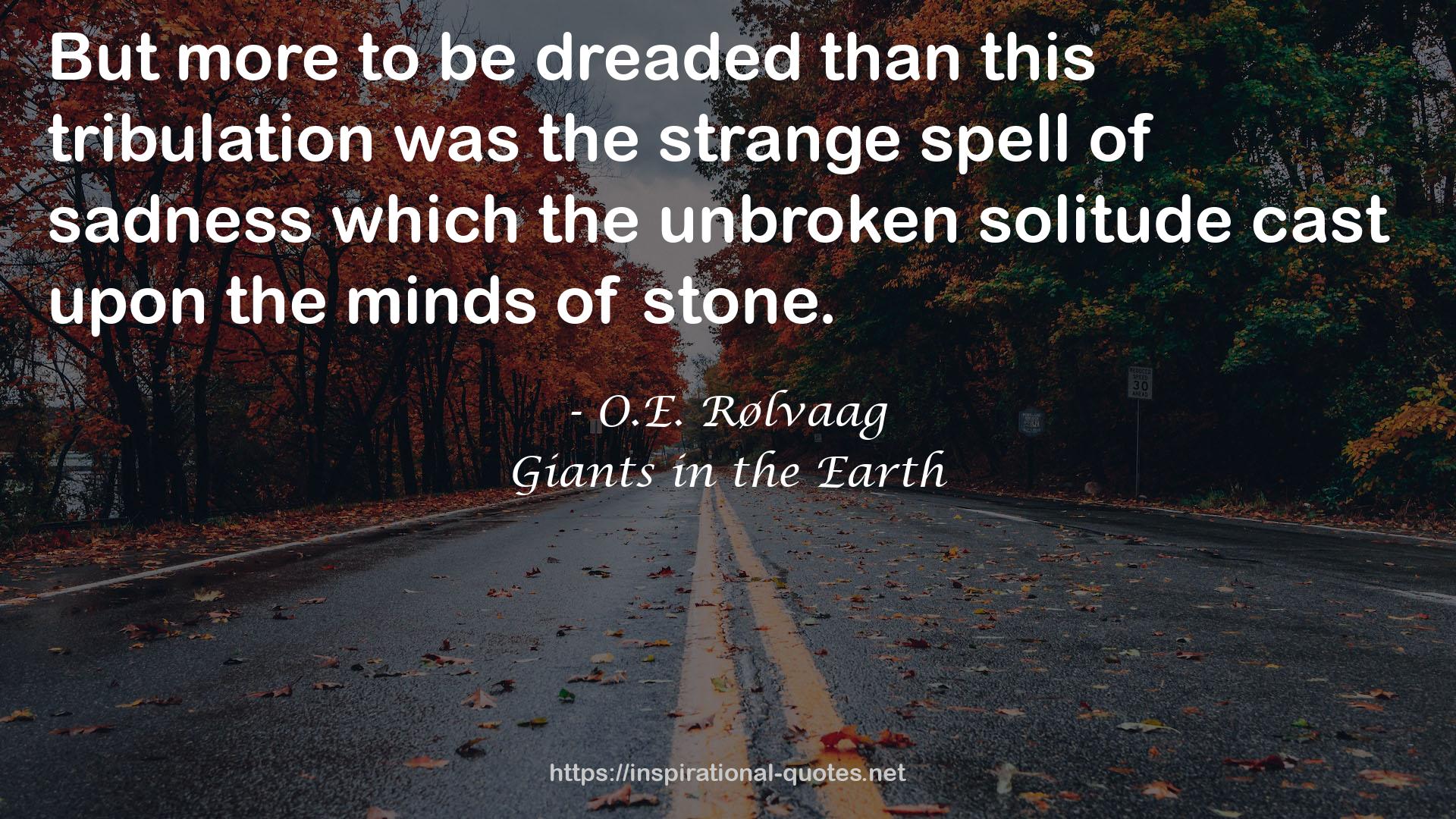 Giants in the Earth QUOTES