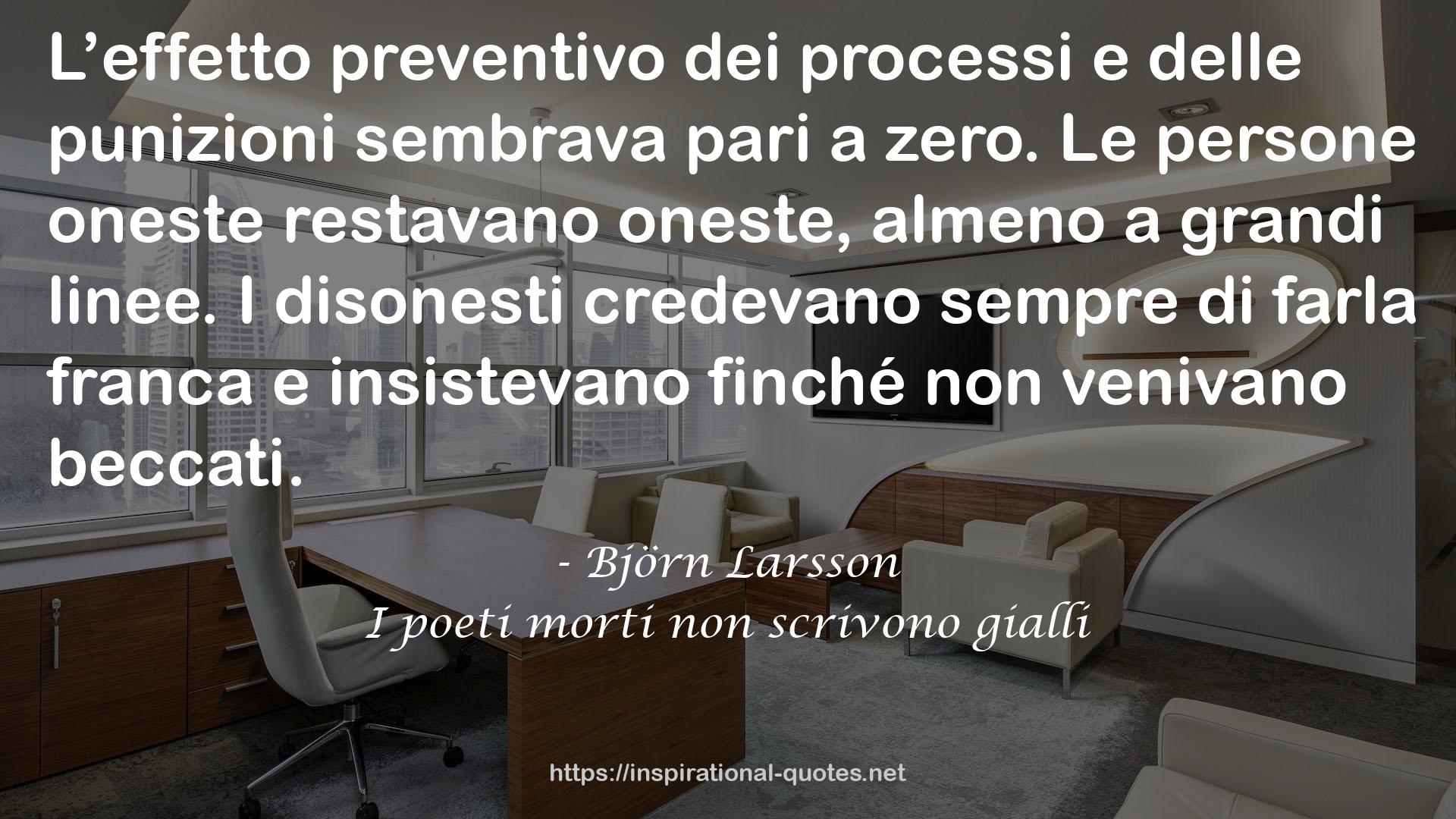 I poeti morti non scrivono gialli QUOTES