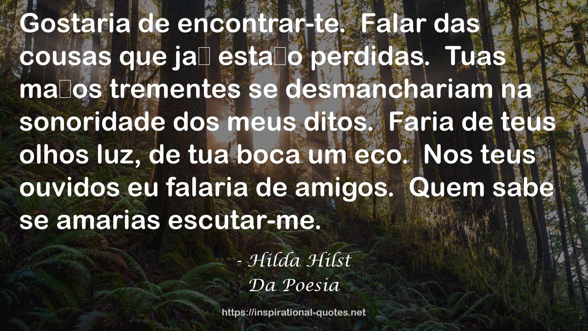 Da Poesia QUOTES