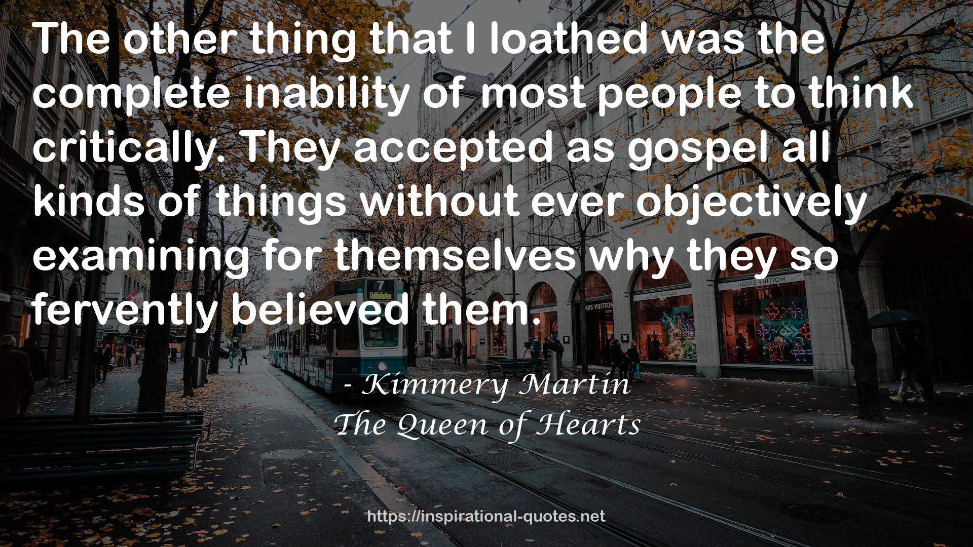 The Queen of Hearts QUOTES