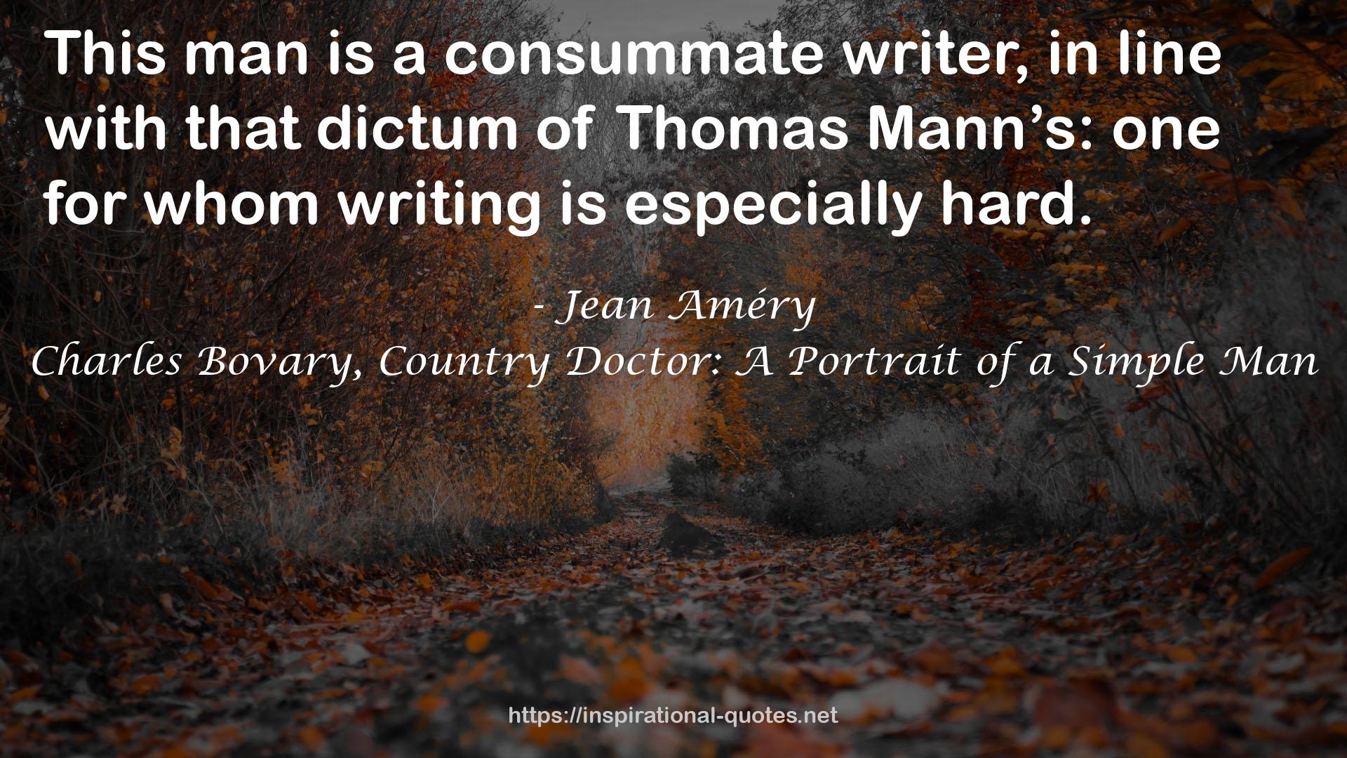 Charles Bovary, Country Doctor: A Portrait of a Simple Man QUOTES