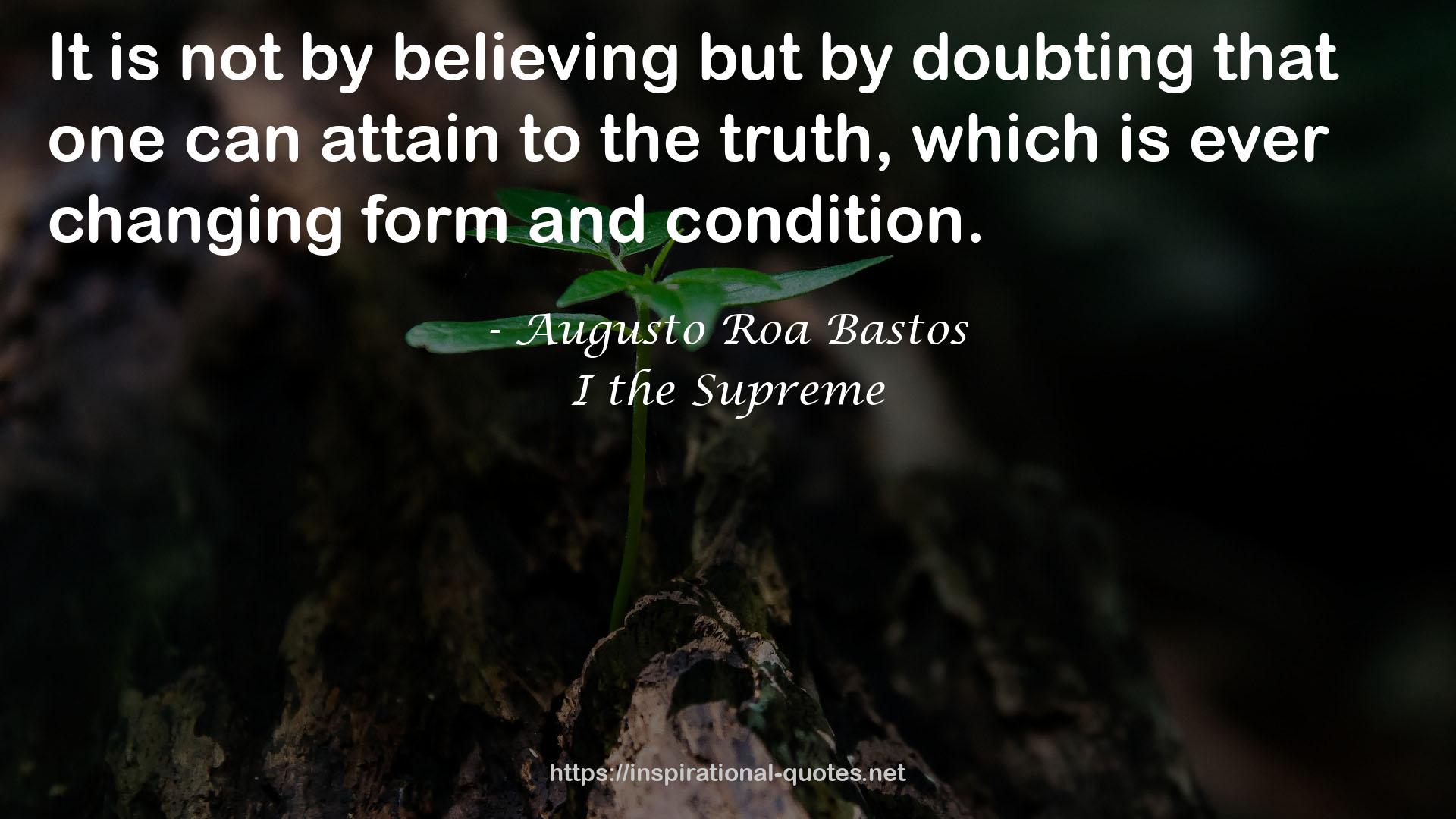 Augusto Roa Bastos QUOTES