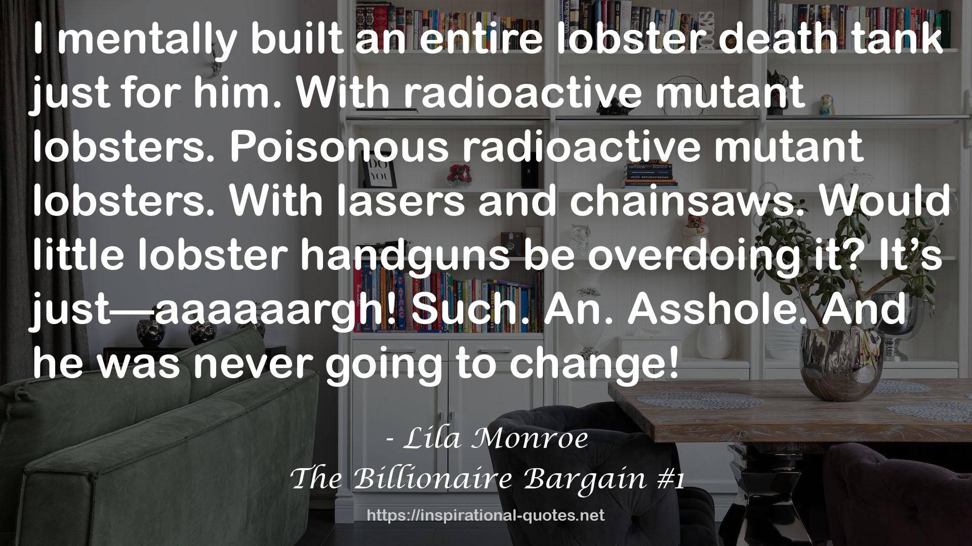 The Billionaire Bargain #1 QUOTES