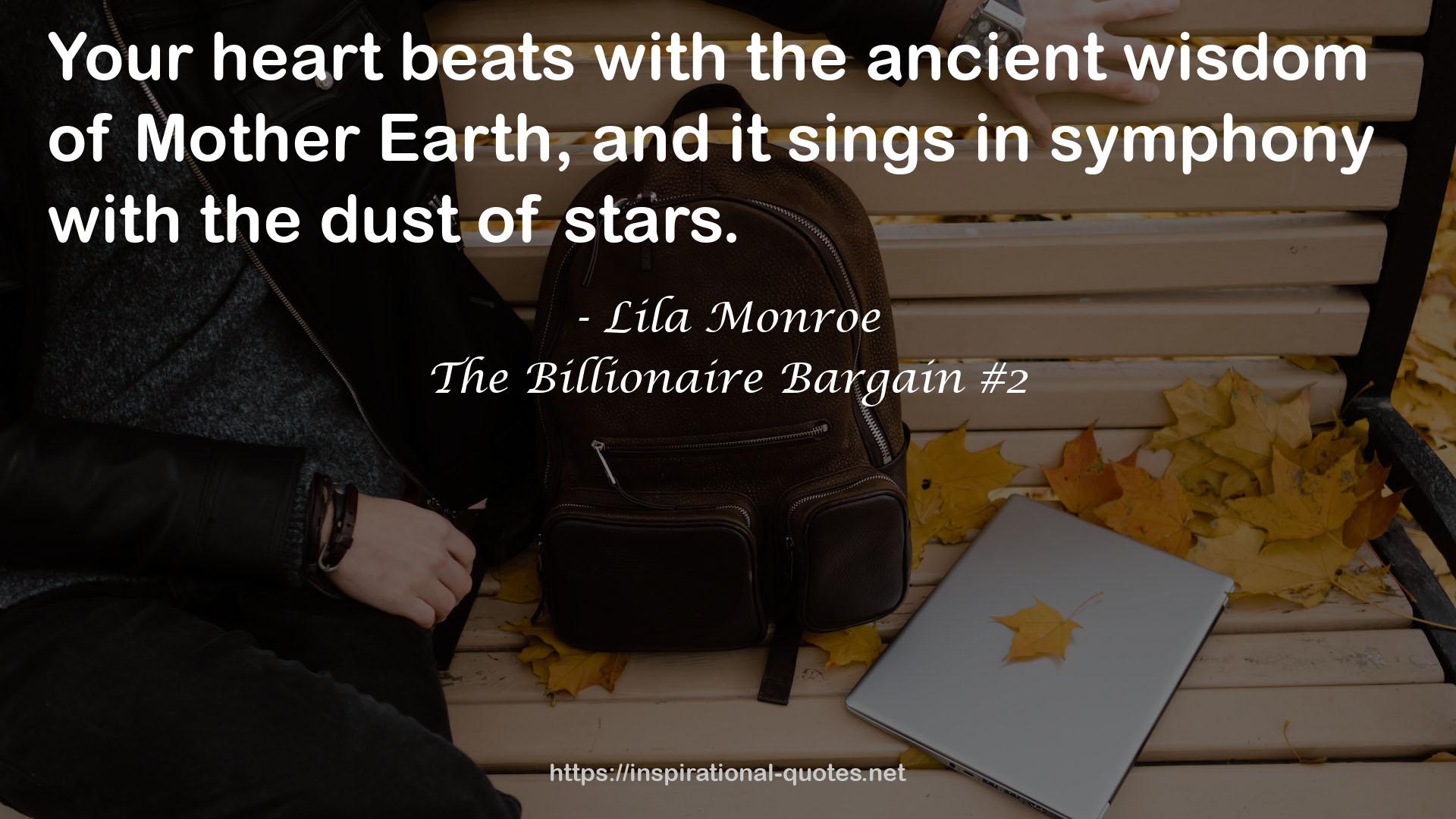 The Billionaire Bargain #2 QUOTES