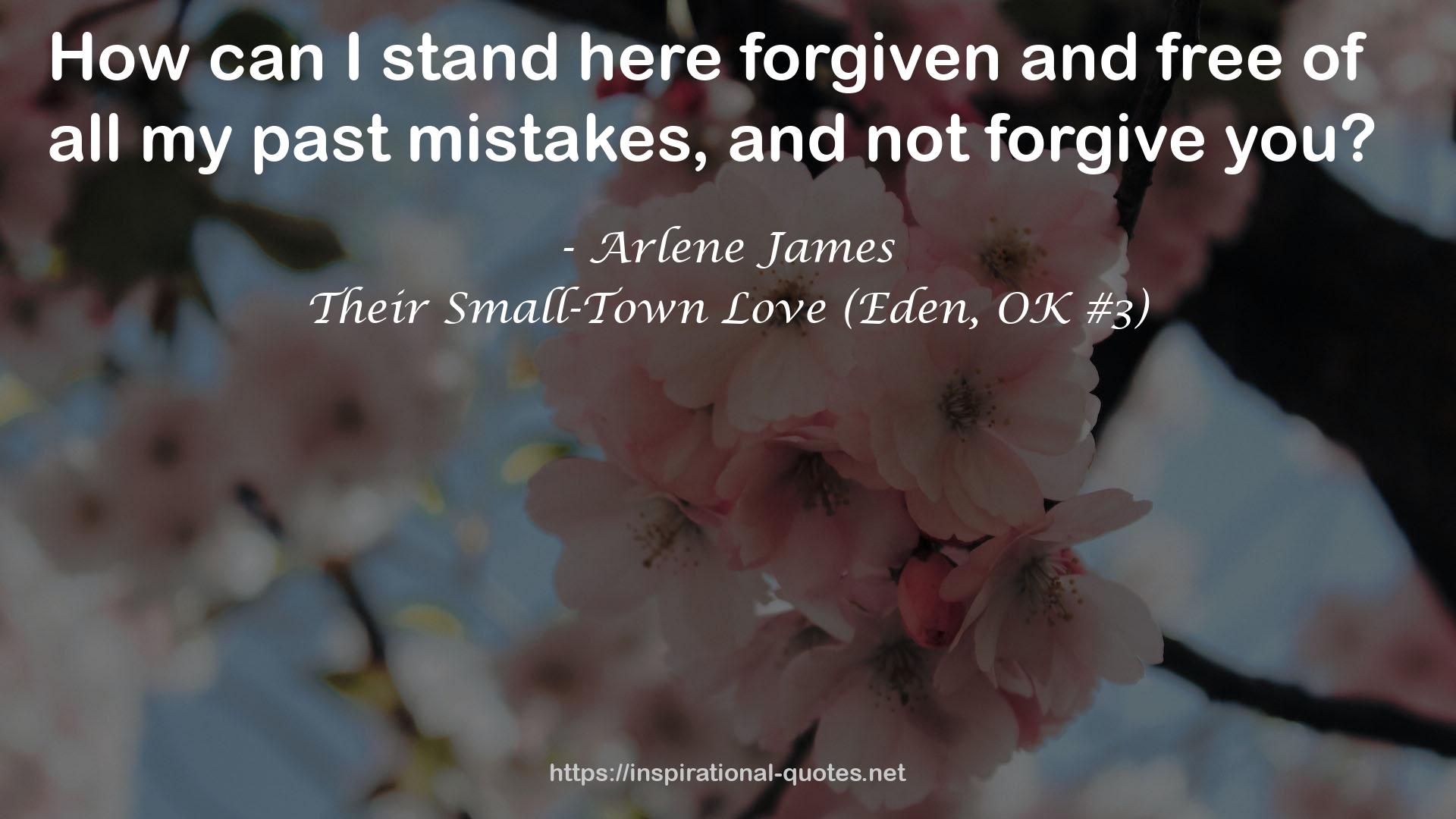 Their Small-Town Love (Eden, OK #3) QUOTES