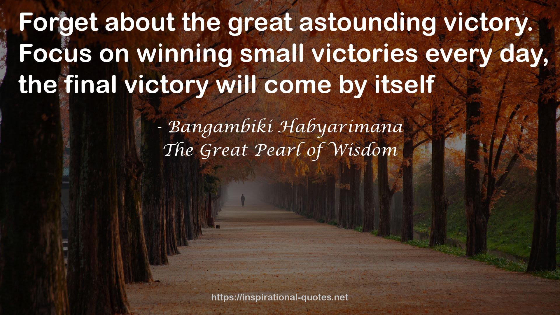 small victories  QUOTES
