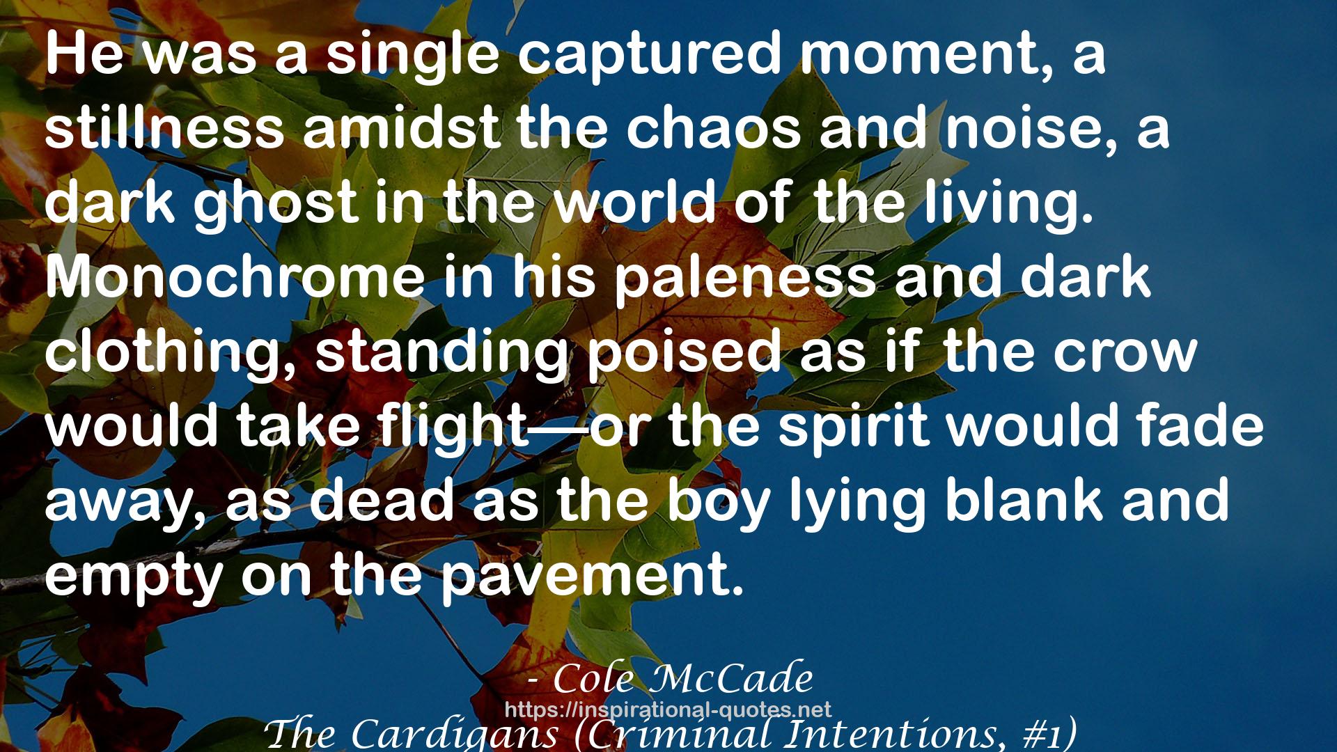 The Cardigans (Criminal Intentions, #1) QUOTES