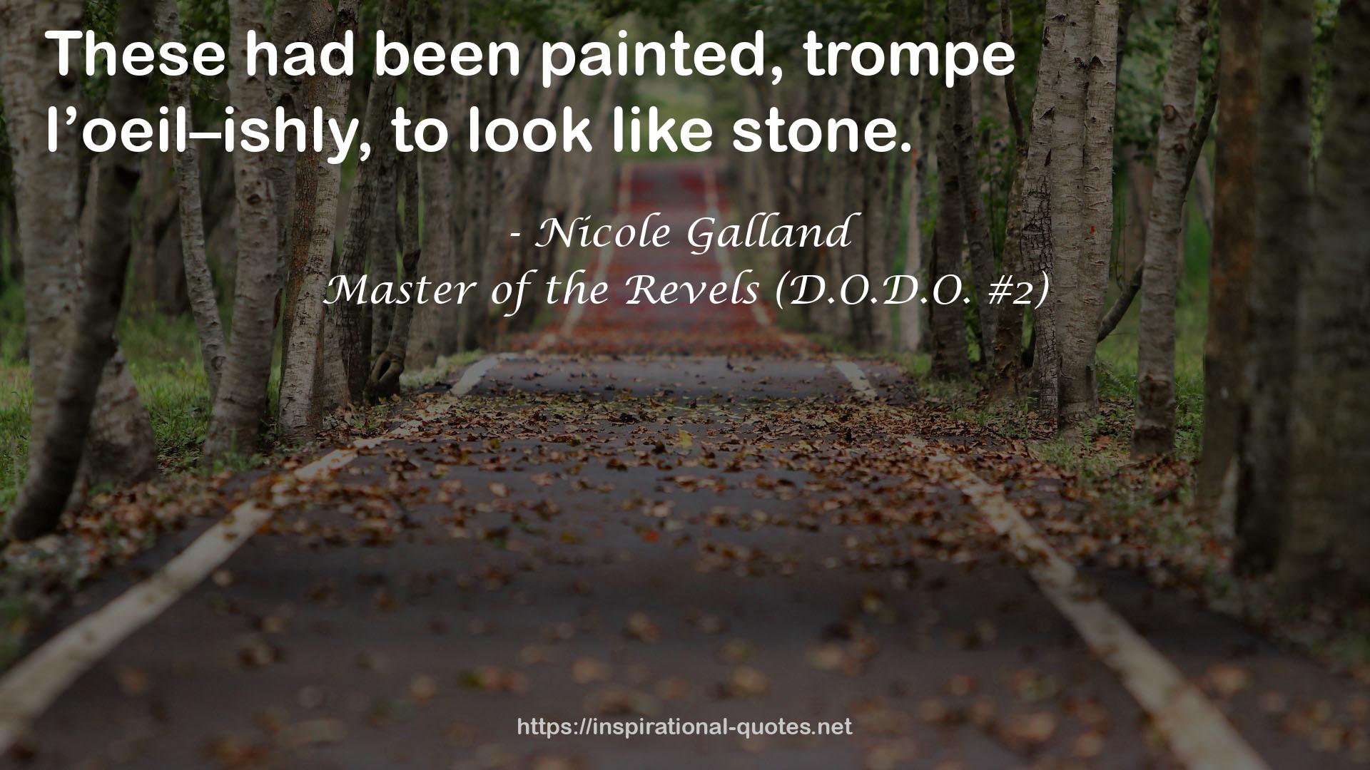Master of the Revels (D.O.D.O. #2) QUOTES
