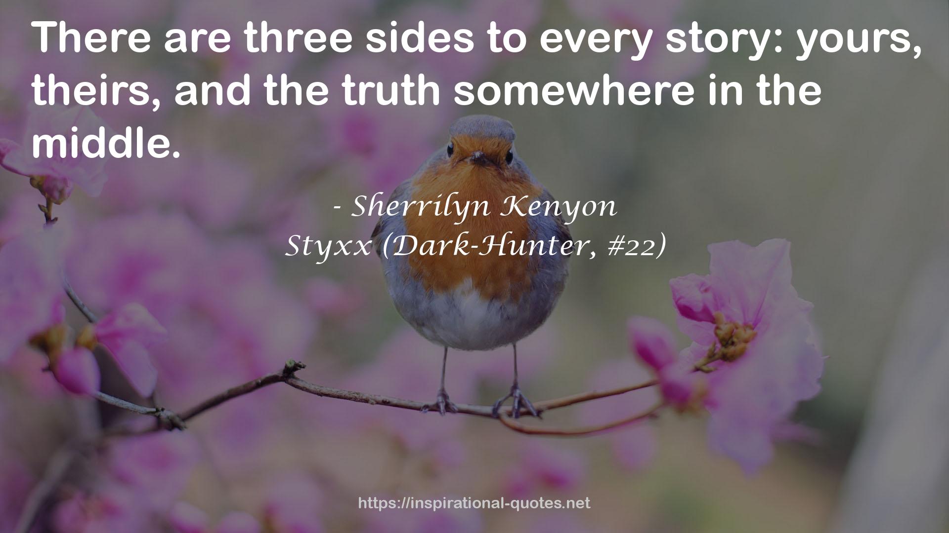 Styxx (Dark-Hunter, #22) QUOTES