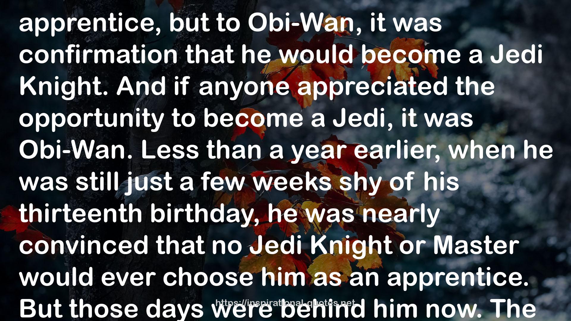 Star Wars: The Lives & Adventures: Collecting The Life and Legend of Obi Wan Kenobi, The Rise and Fall of Darth Vader, A New Hope: The Life of Luke Skywalker, ... of Darth Maul (Disney Junior Novel (ebook)) QUOTES