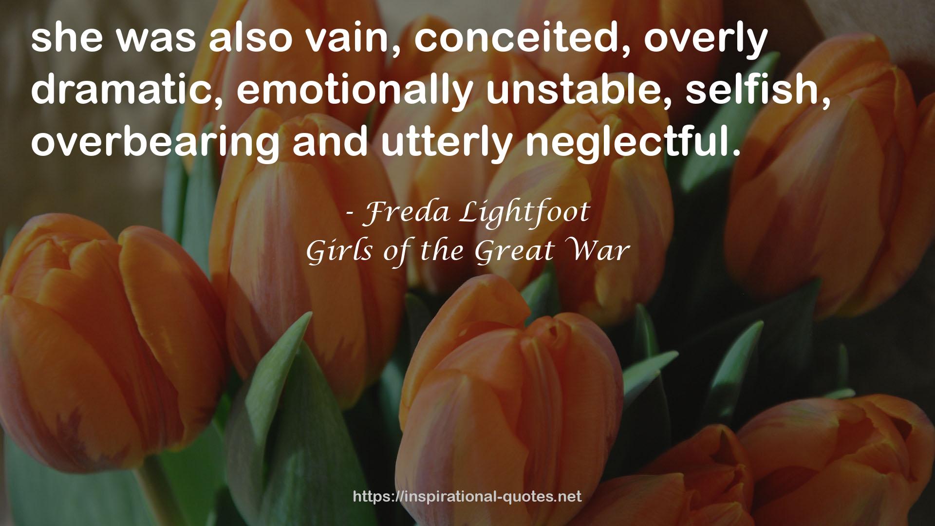 Girls of the Great War QUOTES