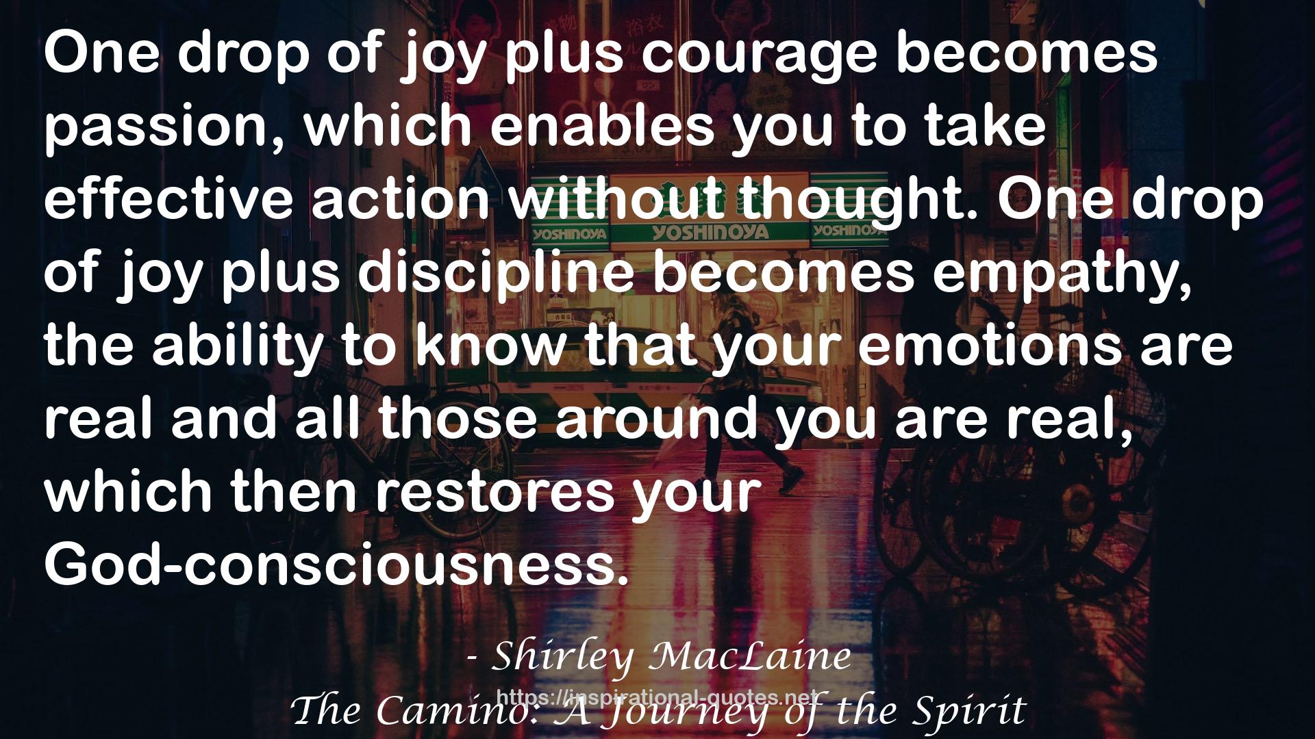 The Camino: A Journey of the Spirit QUOTES