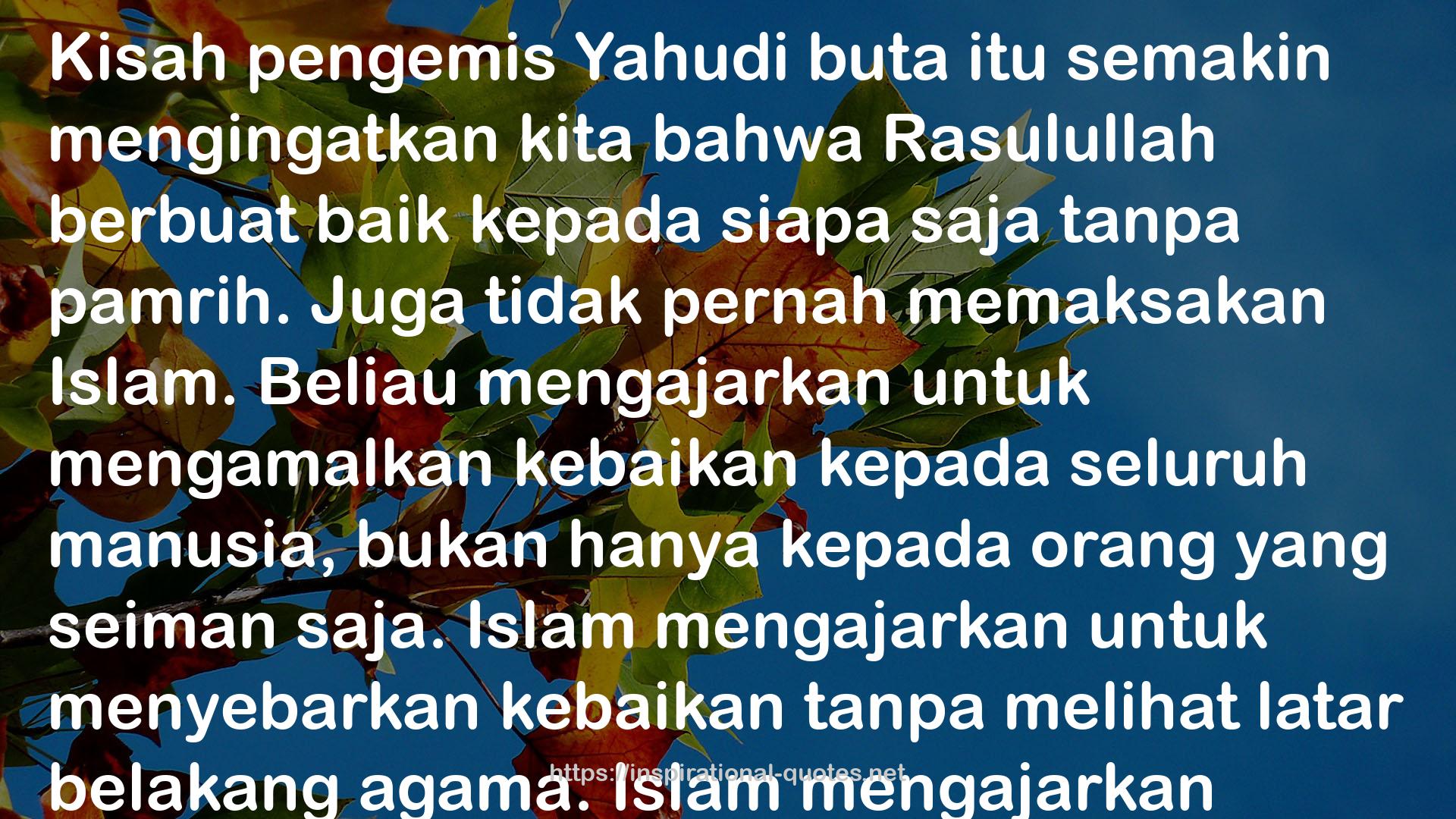 Selangkah Menuju Surga QUOTES