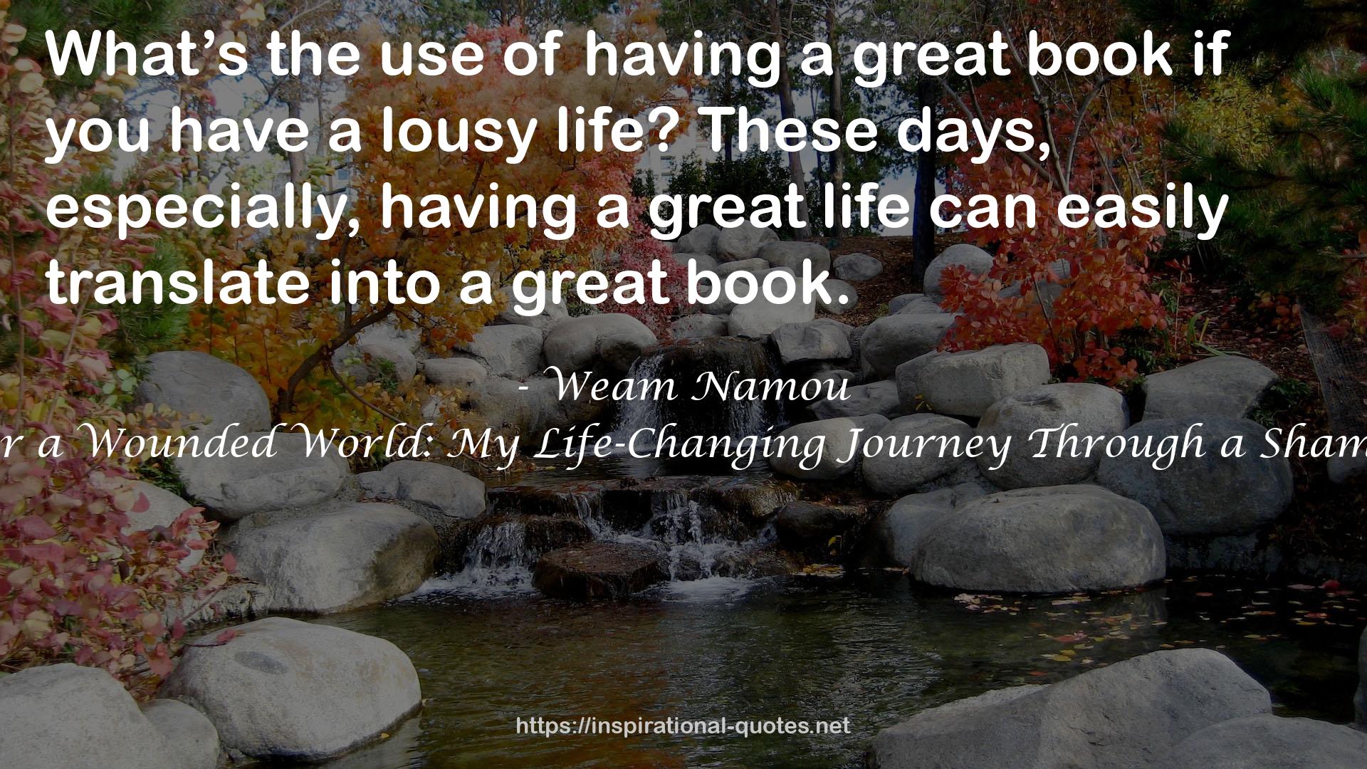 Healing Wisdom for a Wounded World: My Life-Changing Journey Through a Shamanic School: Book 2 QUOTES