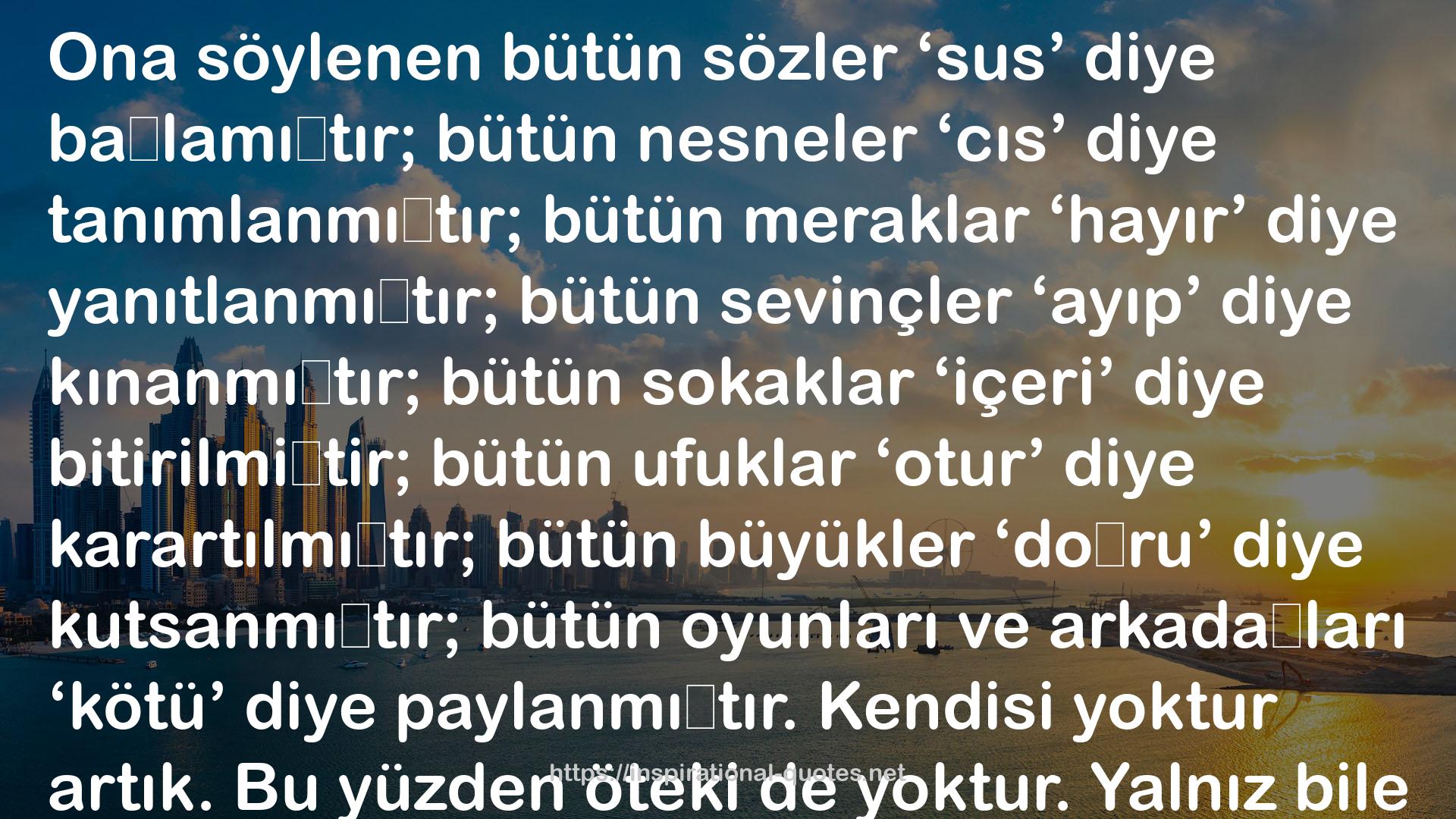 Sarkacın Kalbi QUOTES