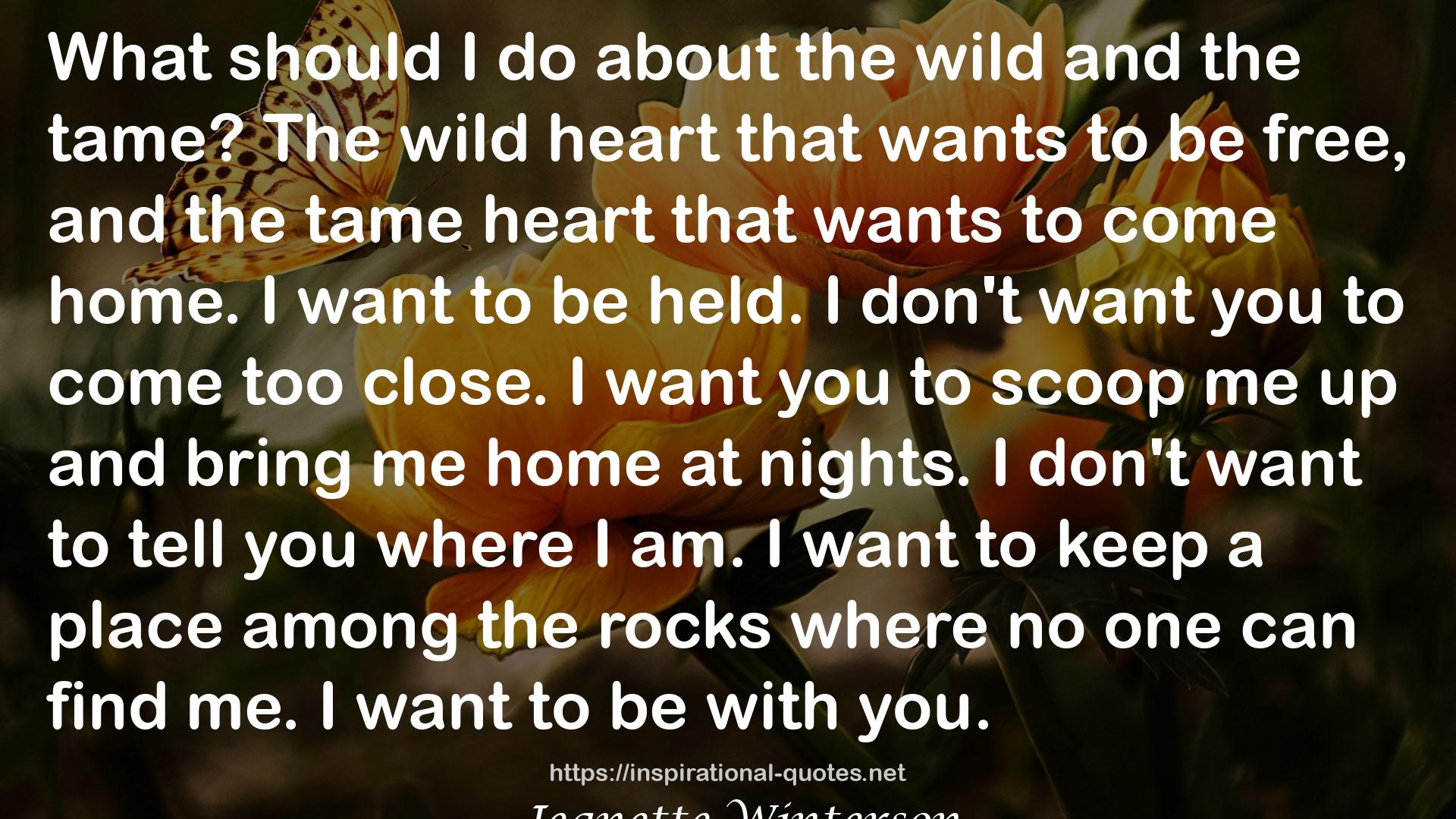 the wild  QUOTES