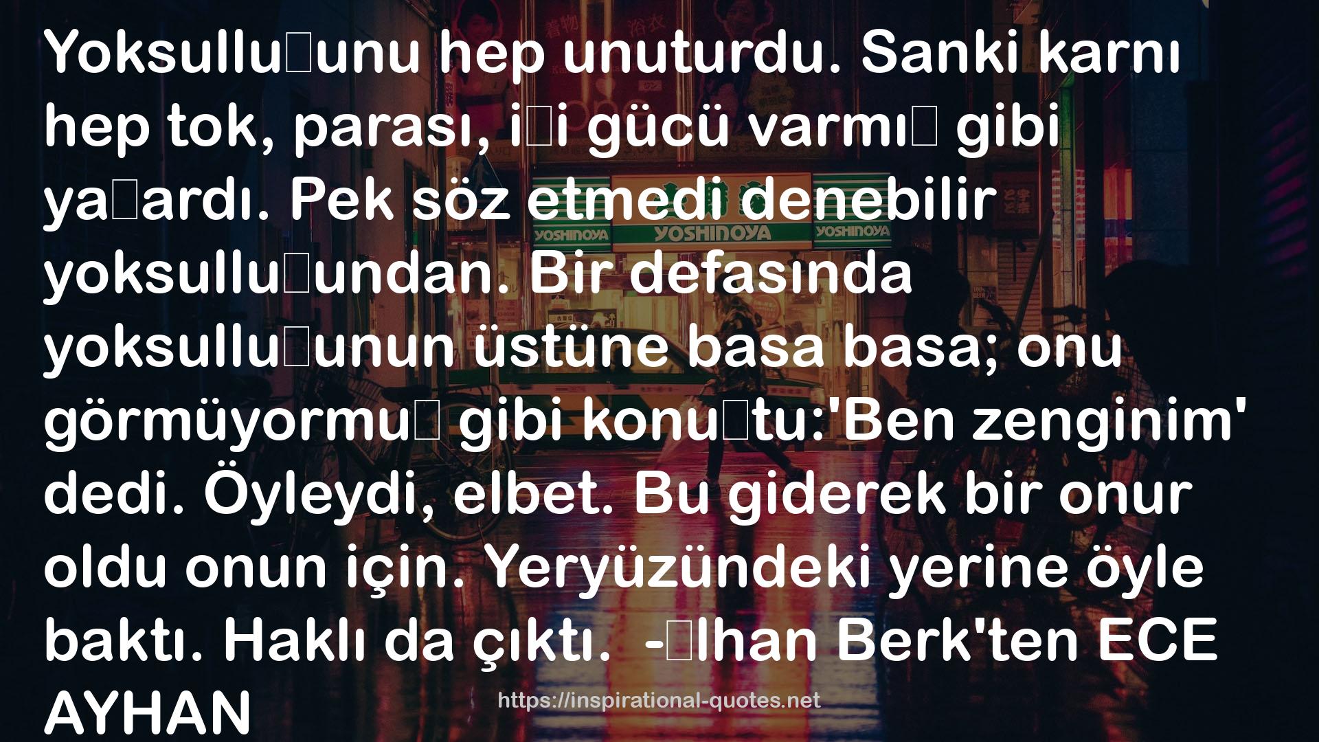 Ben İlhan Berk'in Defteriyim QUOTES