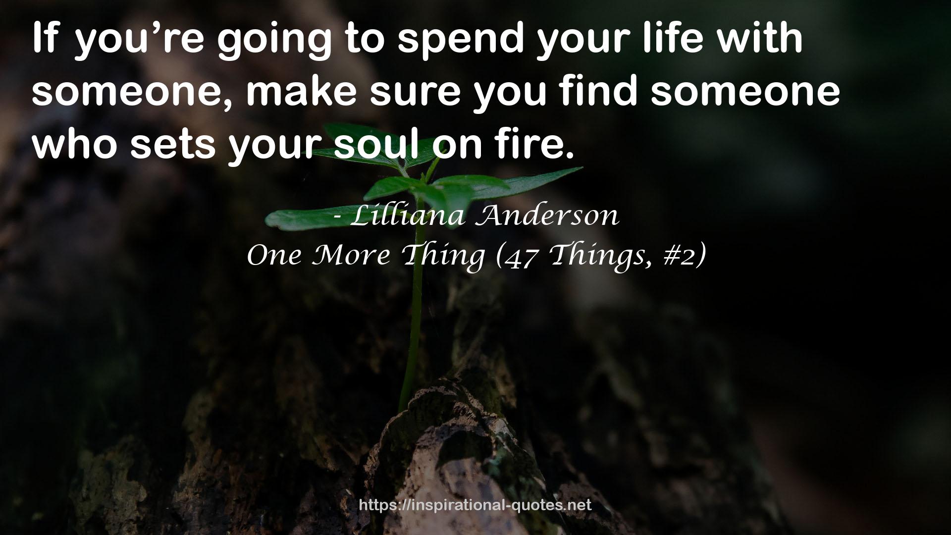 Lilliana Anderson QUOTES