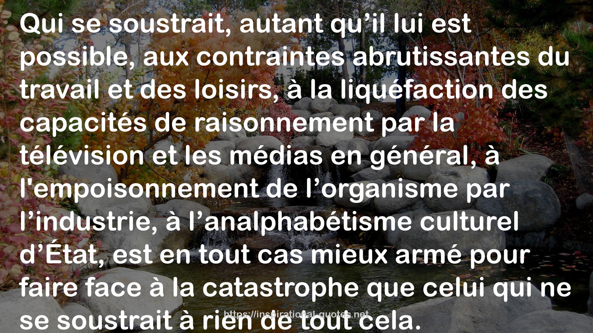 Dialogues Sur L'achèvement Des Temps Modernes QUOTES