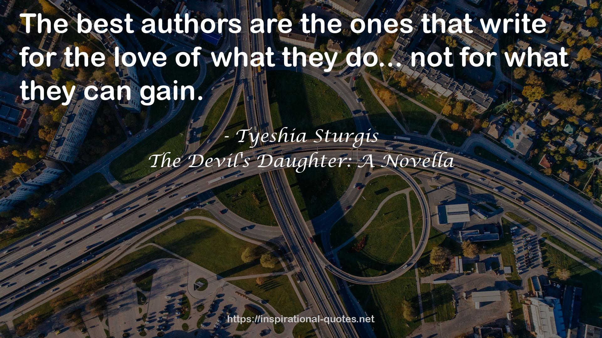The Devil's Daughter: A Novella QUOTES