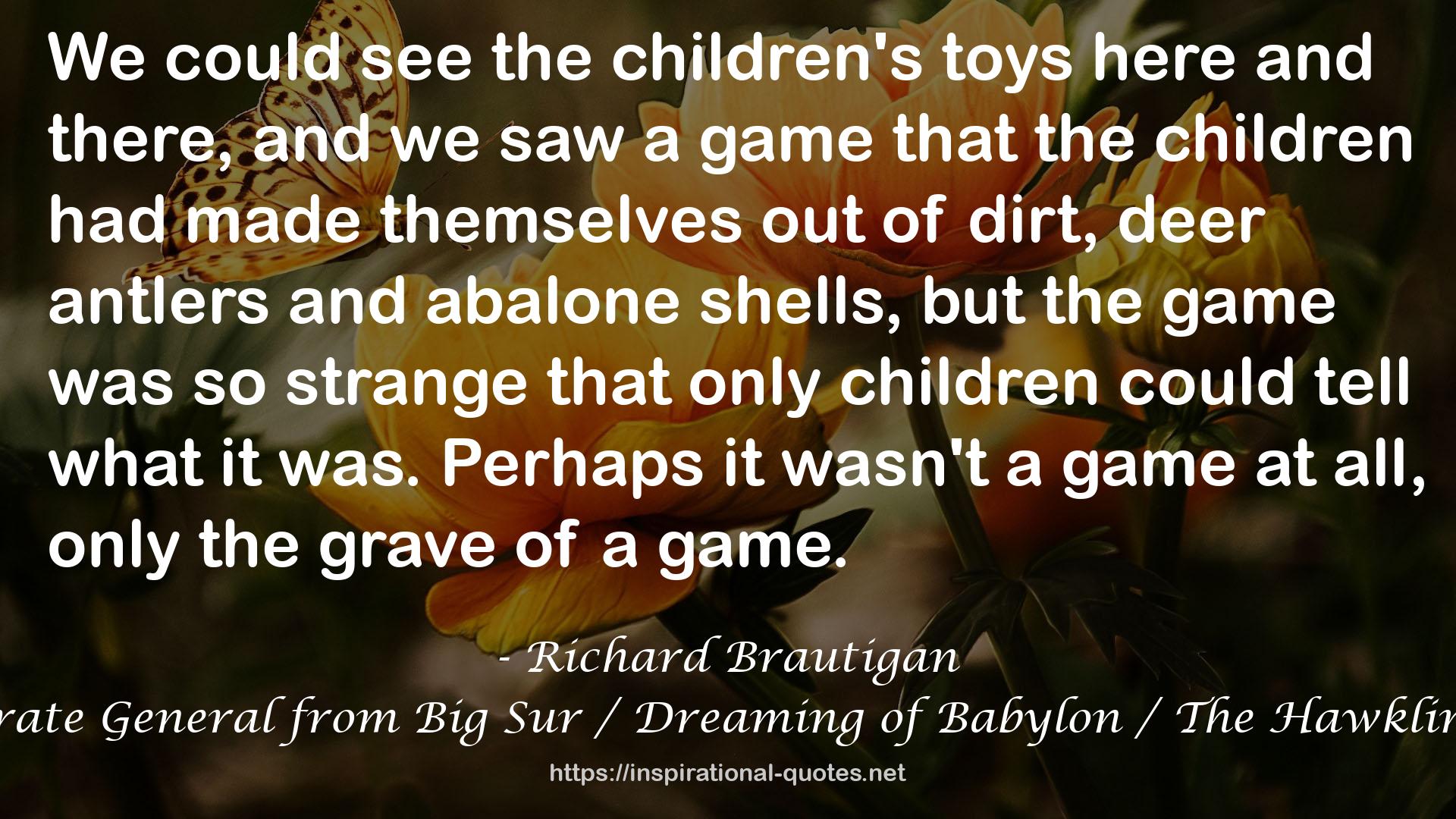 the children's toys  QUOTES