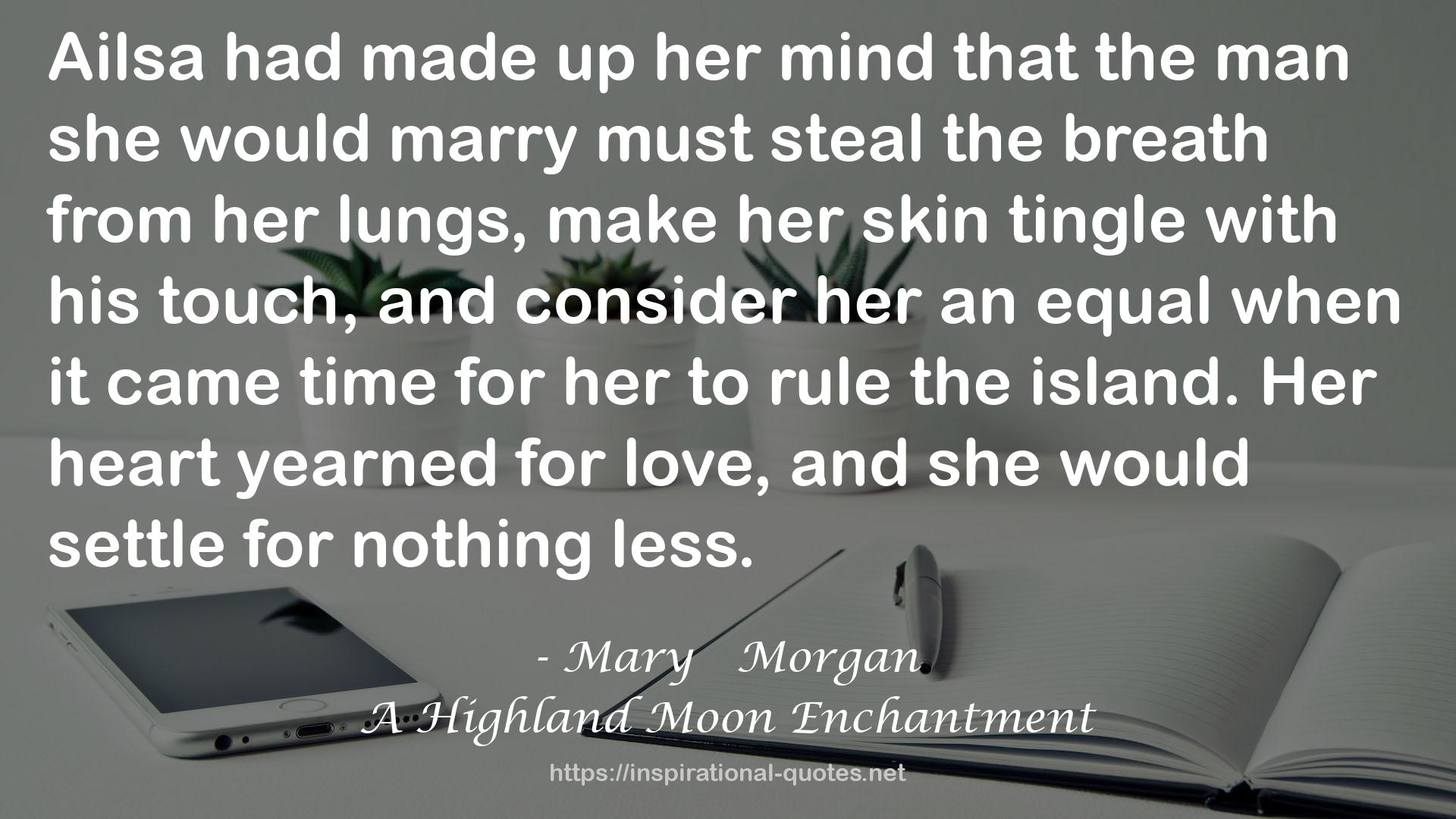 A Highland Moon Enchantment QUOTES