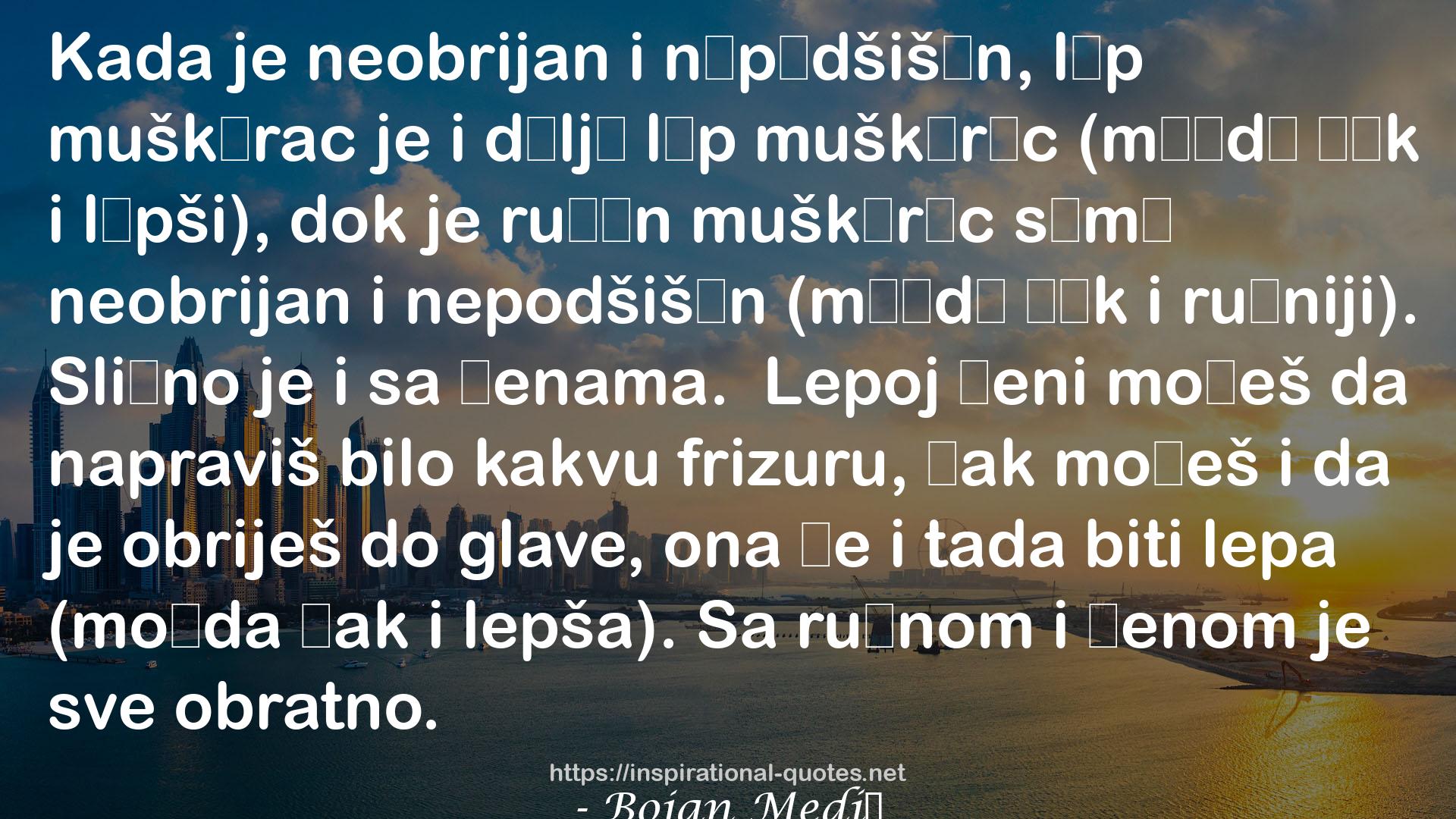 Ko nema u glavi, ima u šaržeru QUOTES