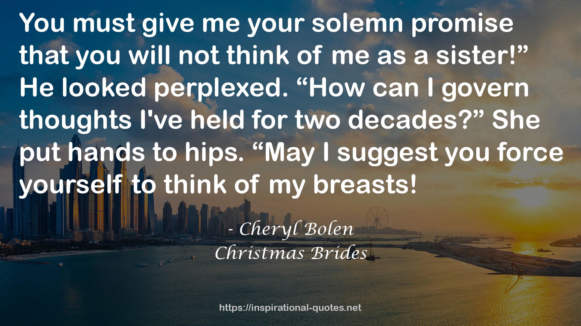 Christmas Brides QUOTES