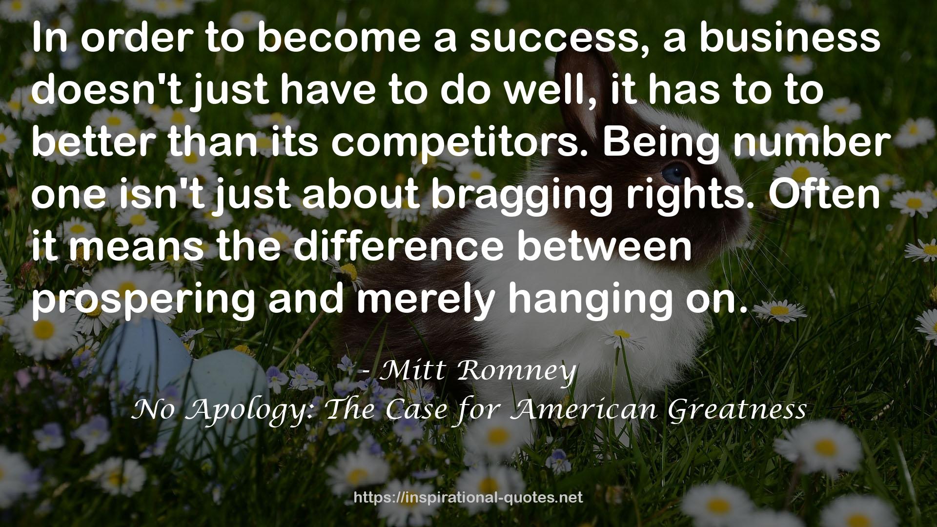 No Apology: The Case for American Greatness QUOTES