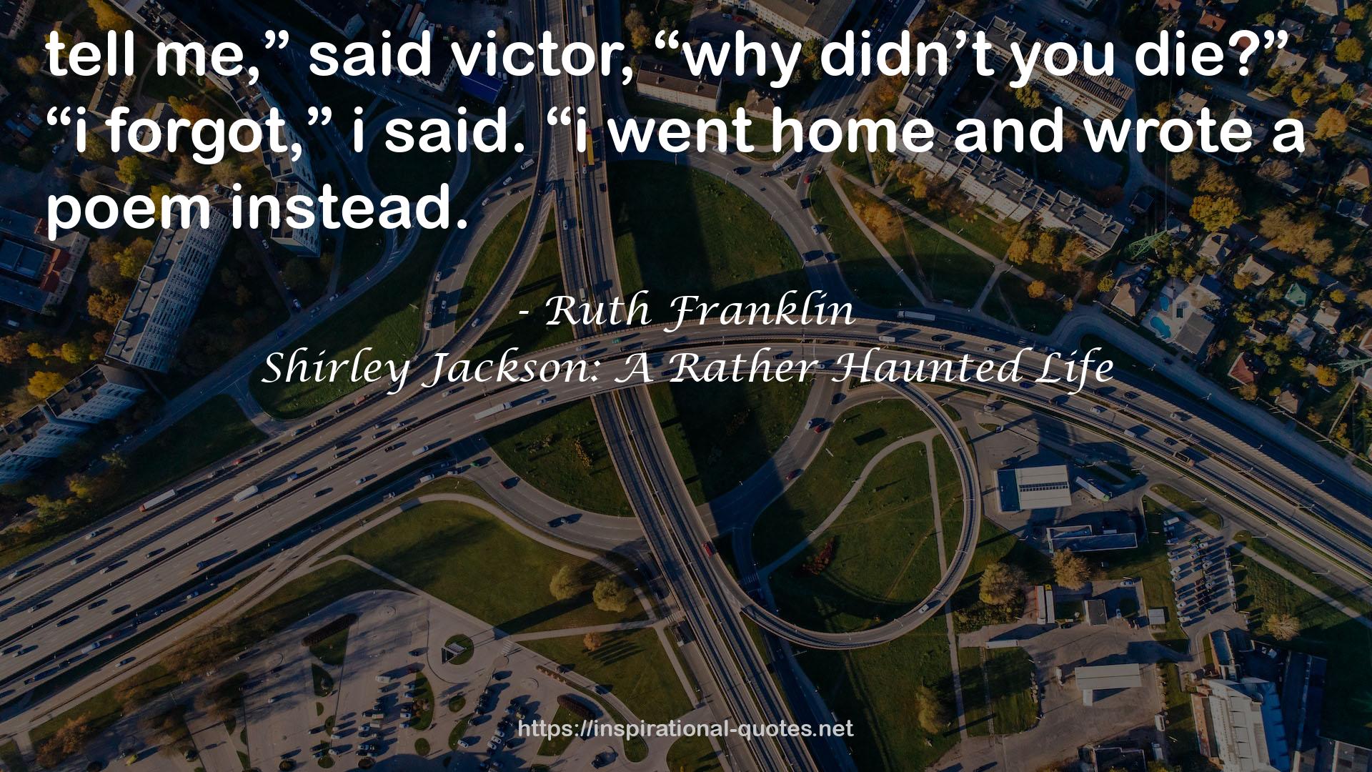 Ruth Franklin QUOTES