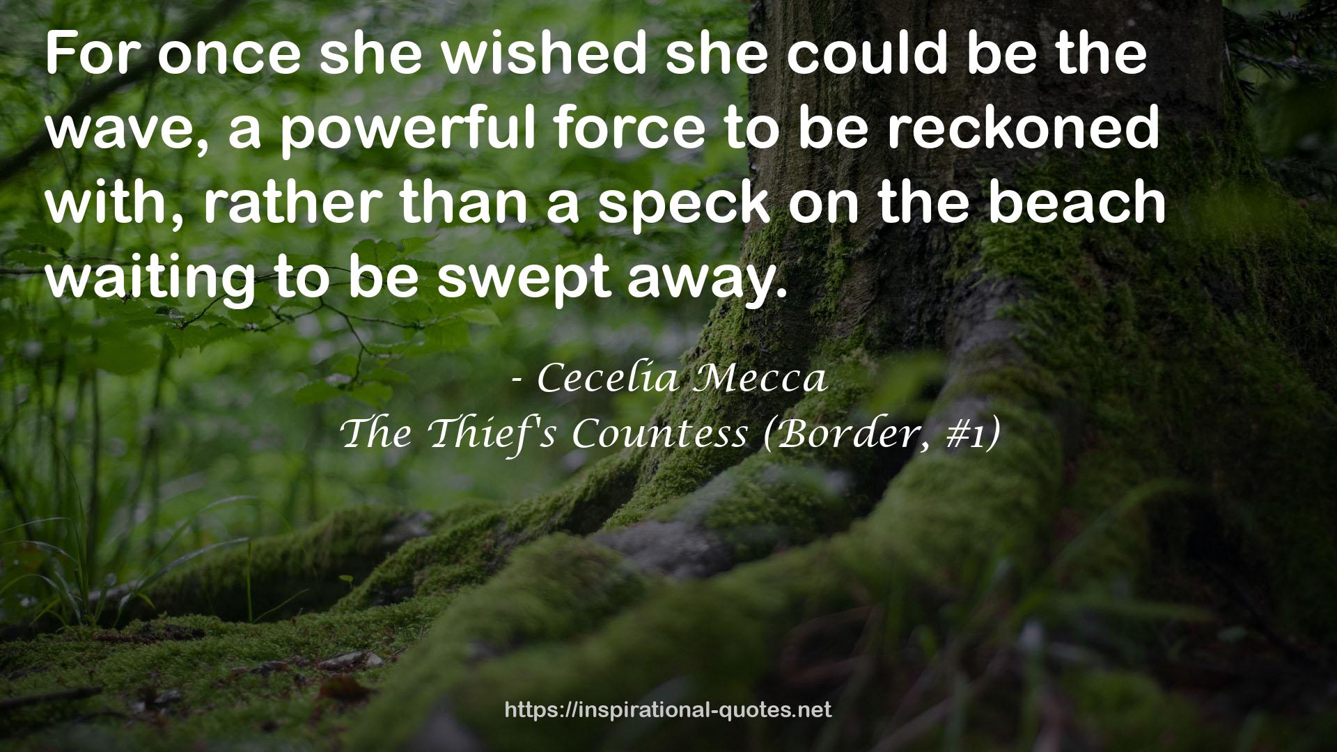 The Thief's Countess (Border, #1) QUOTES