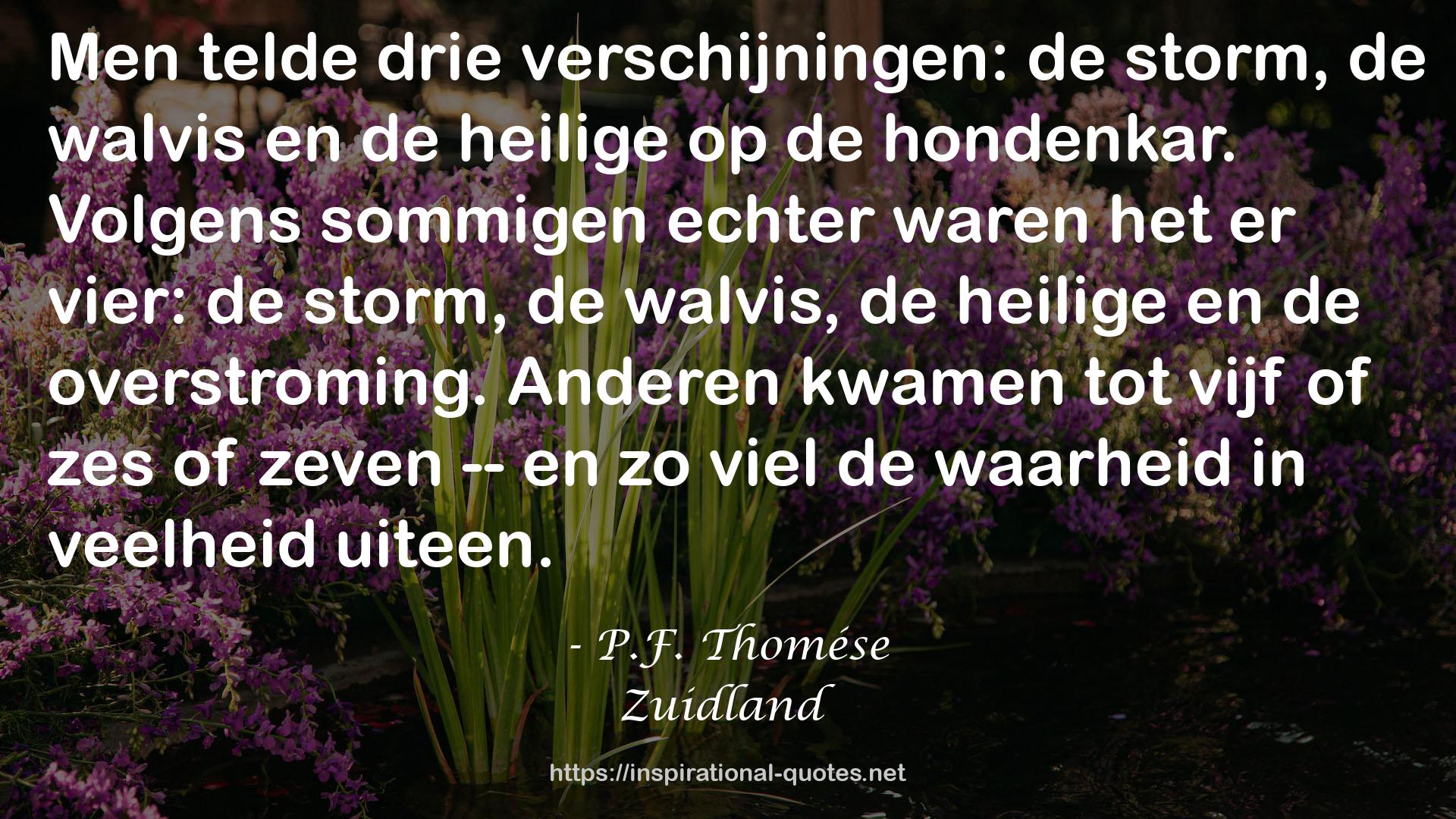 Zuidland QUOTES