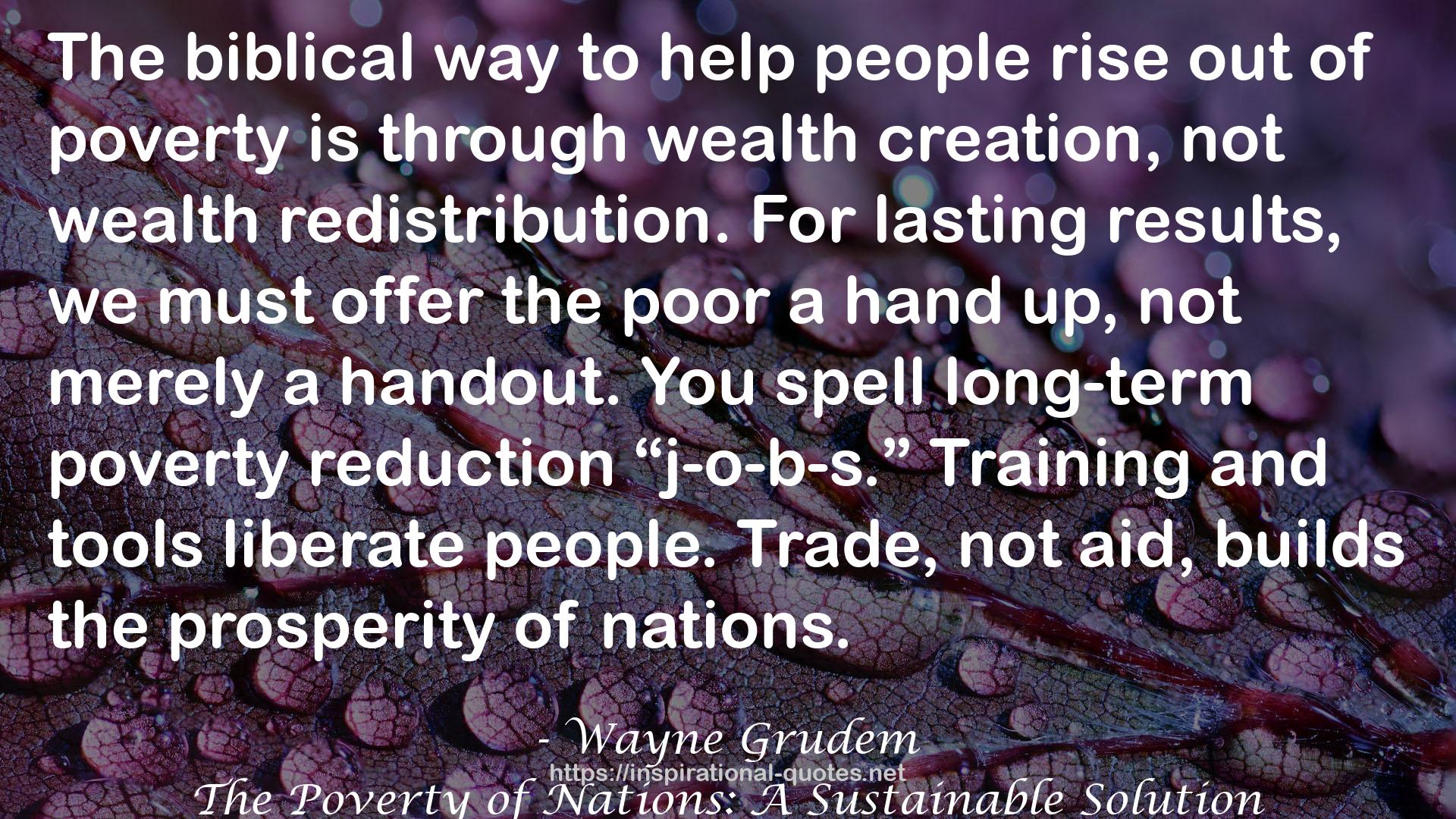 Wayne Grudem QUOTES