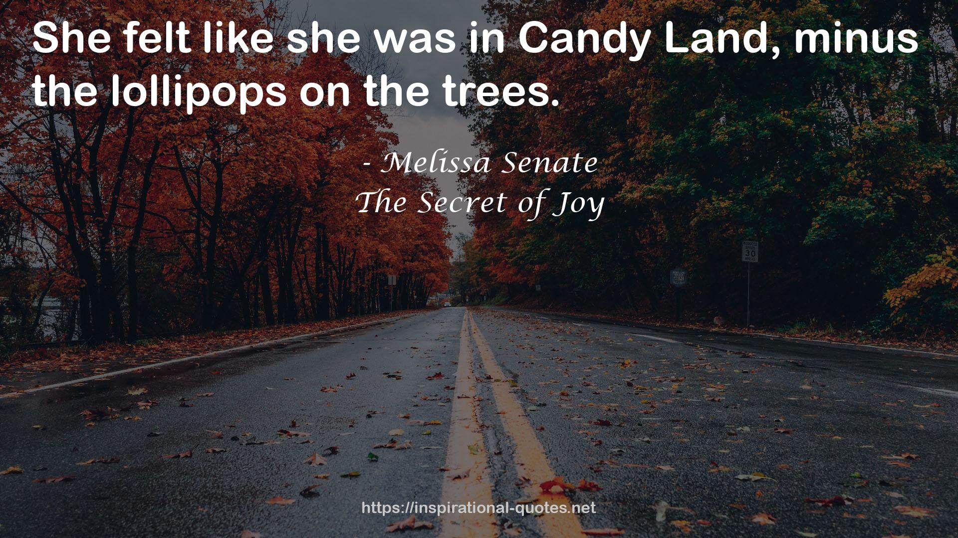 The Secret of Joy QUOTES