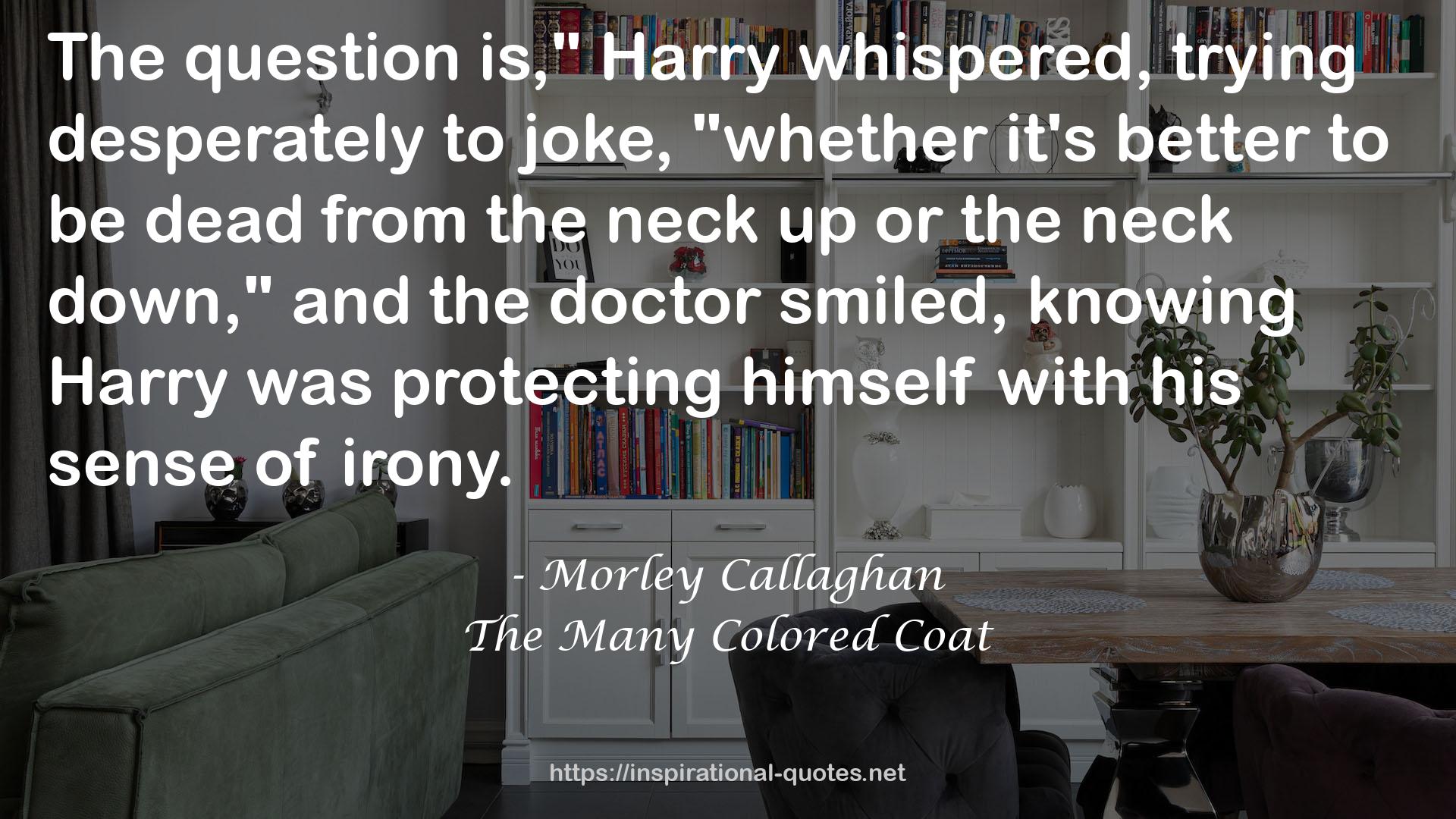 The Many Colored Coat QUOTES