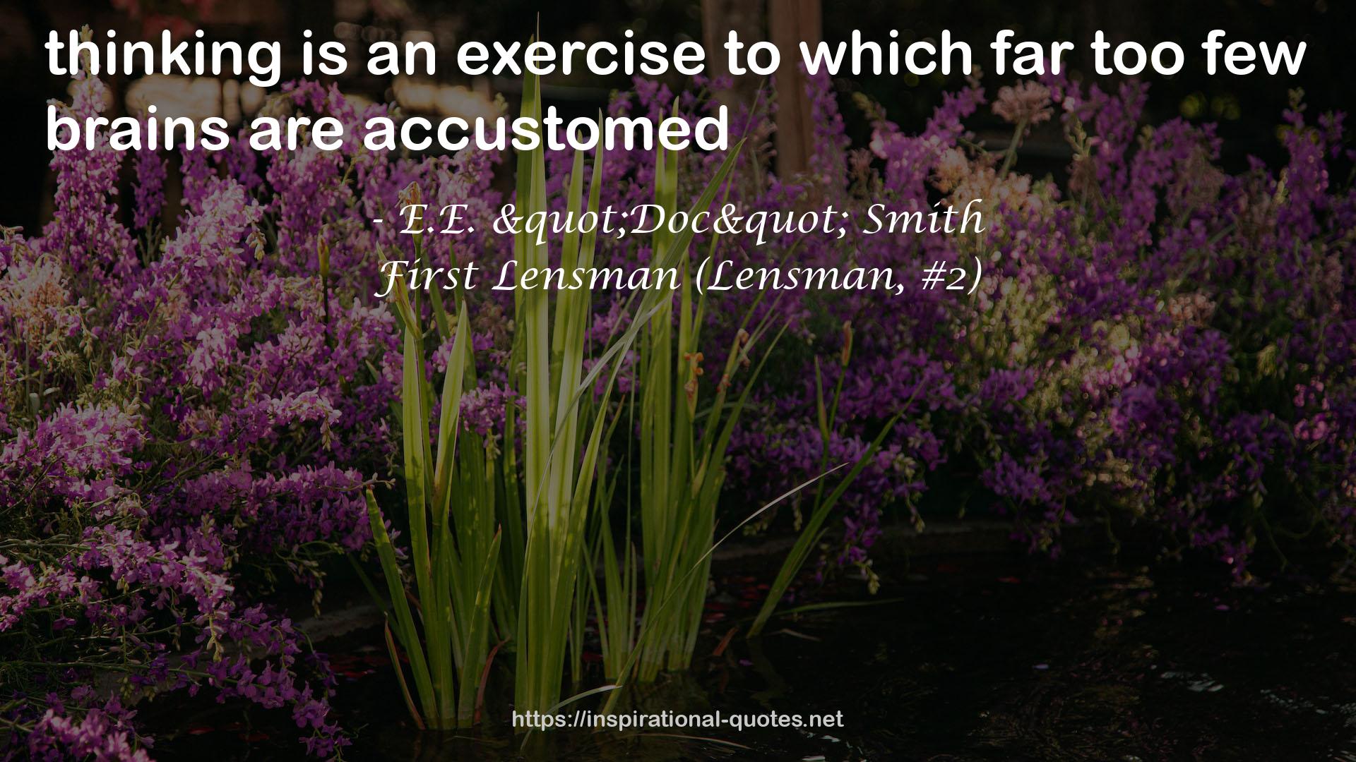 First Lensman (Lensman, #2) QUOTES