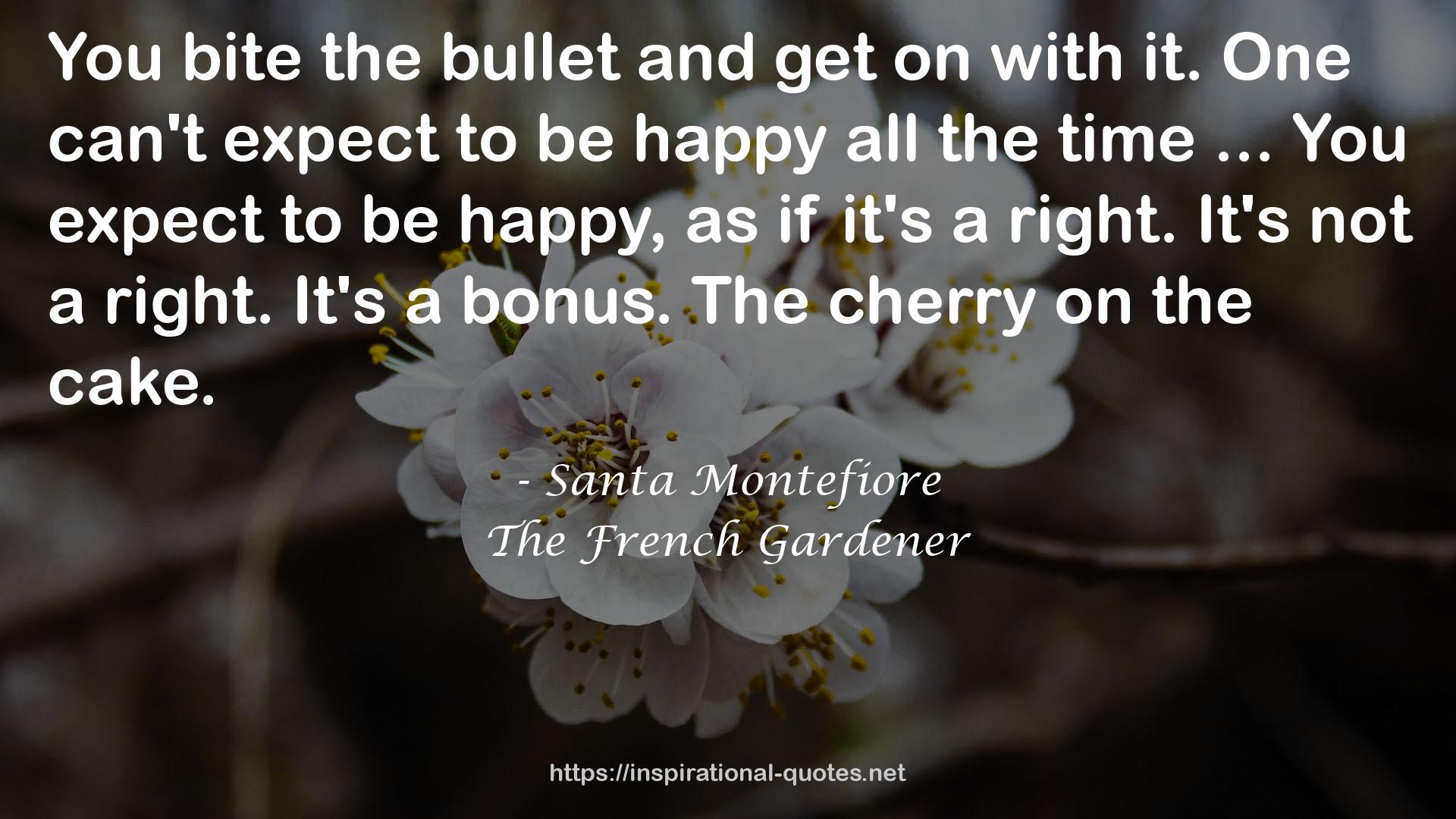 The French Gardener QUOTES