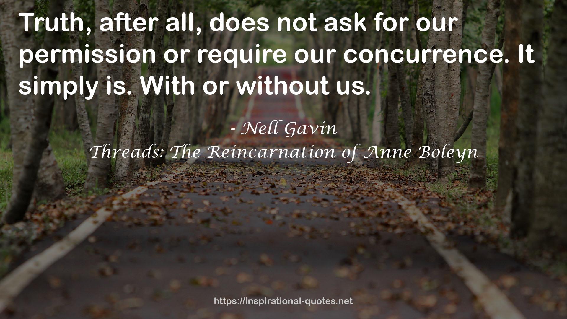 Nell Gavin QUOTES