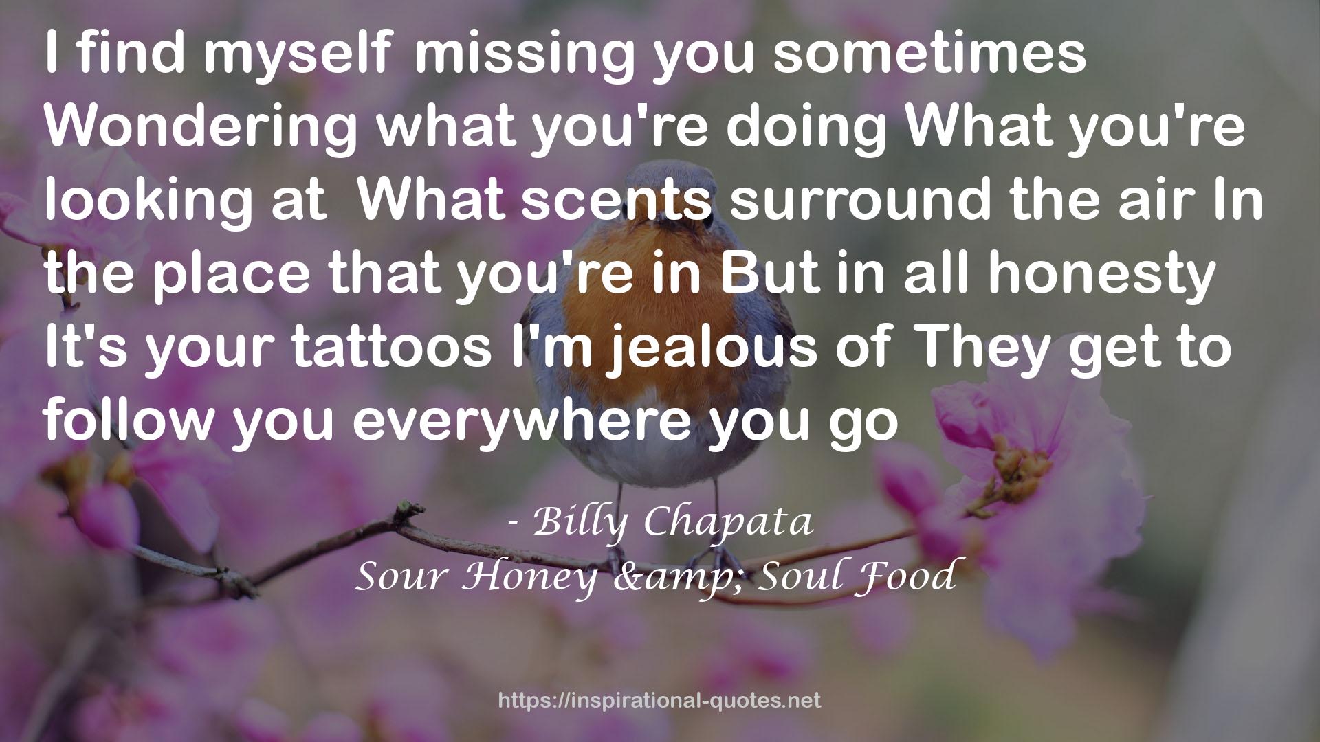 Sour Honey & Soul Food QUOTES