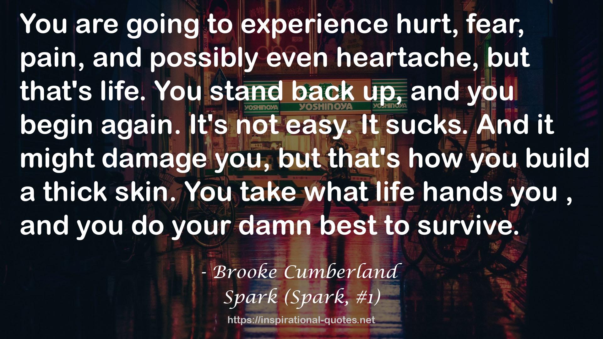 Spark (Spark, #1) QUOTES