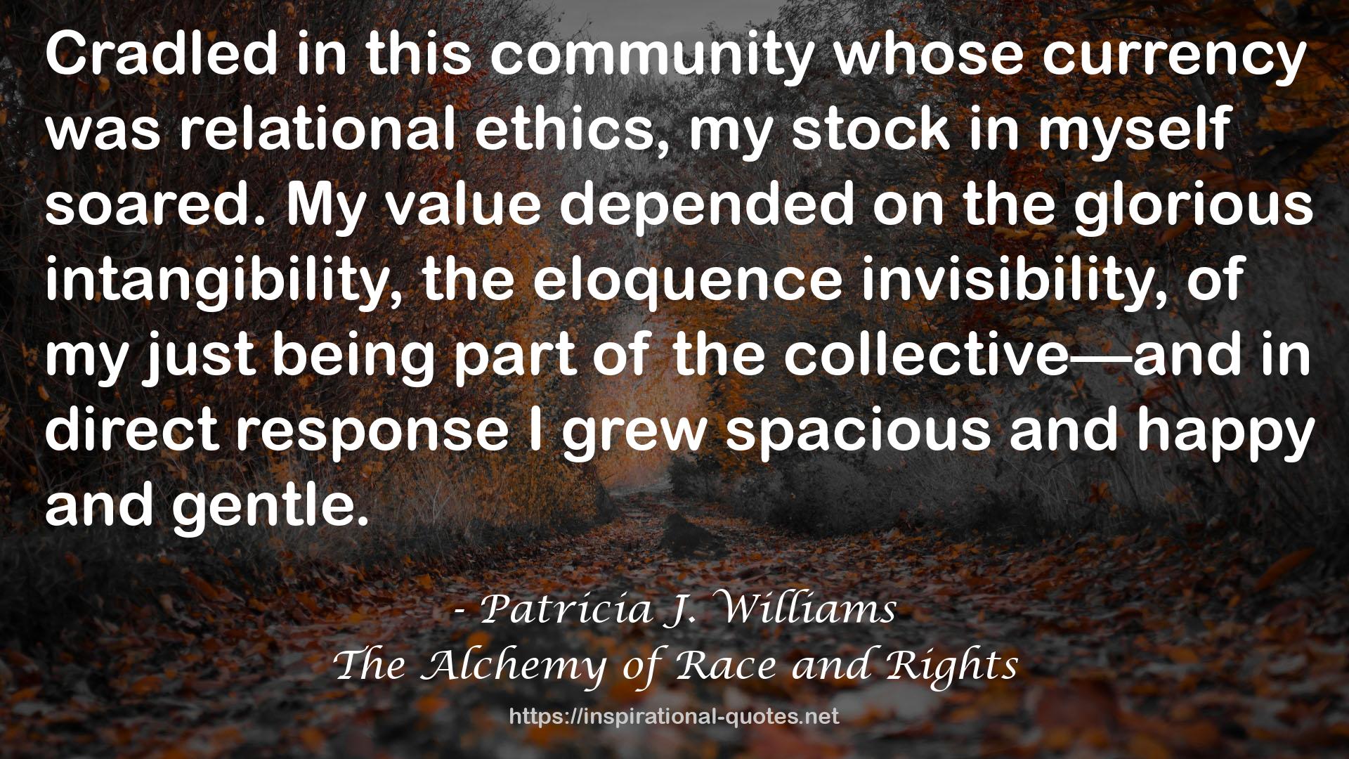 The Alchemy of Race and Rights QUOTES