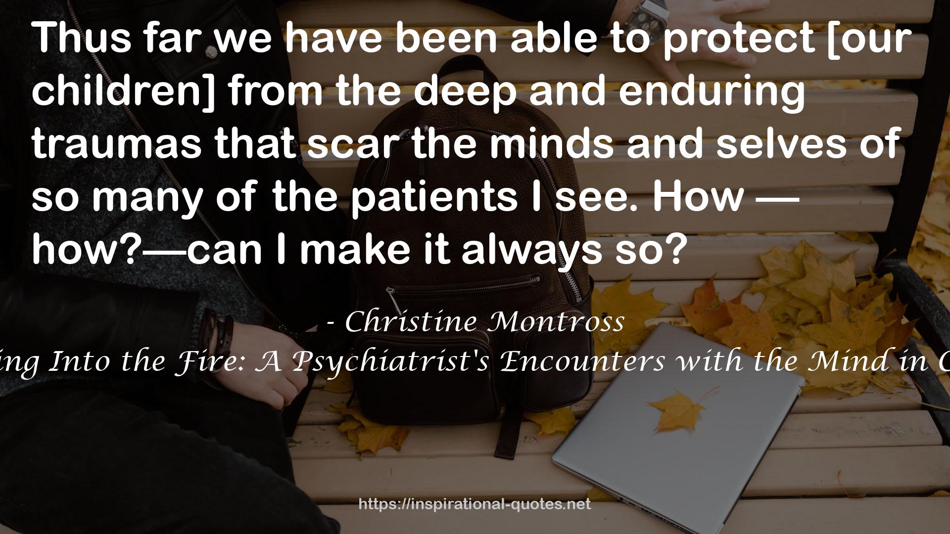 Christine Montross QUOTES