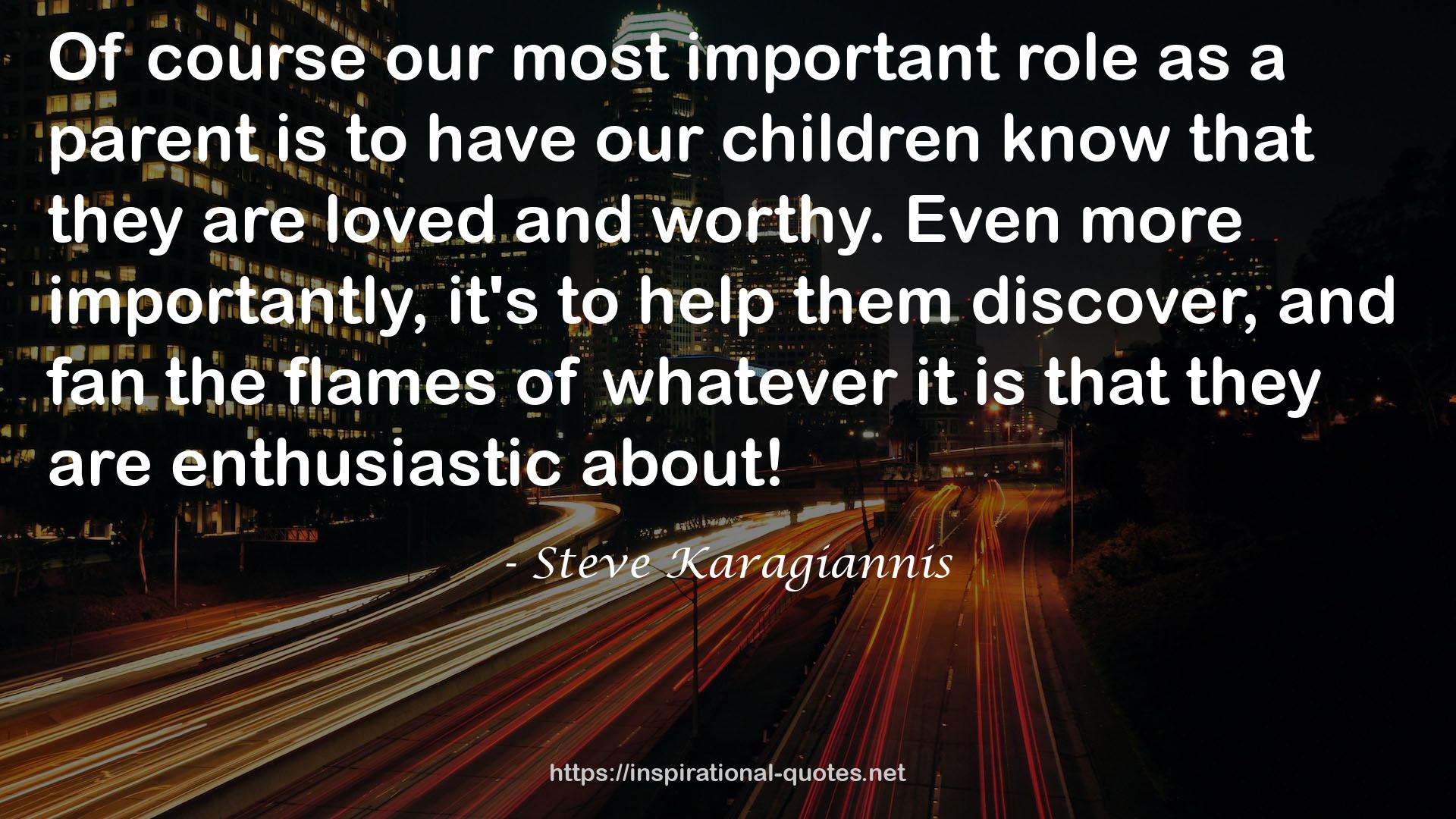 our most important role  QUOTES