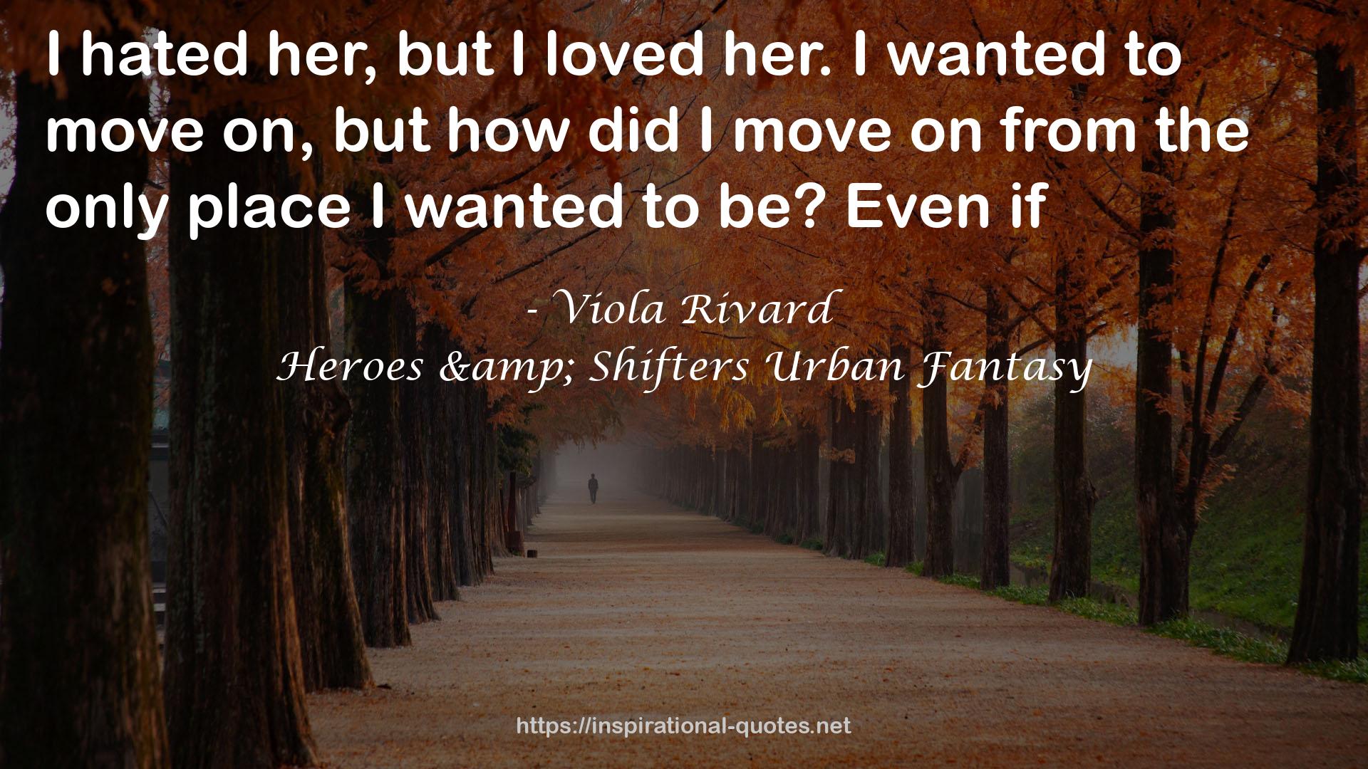 Heroes & Shifters Urban Fantasy QUOTES