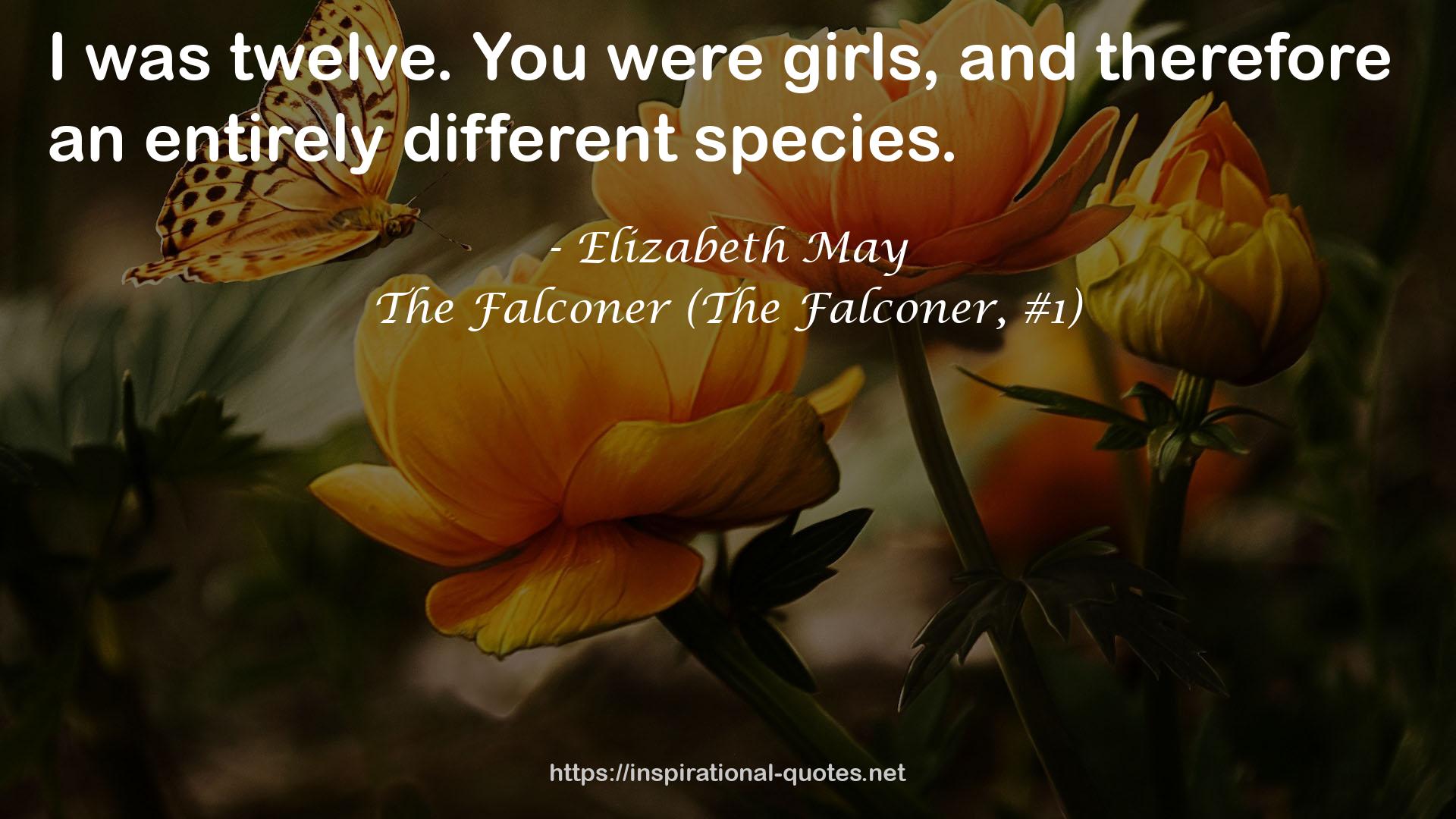 The Falconer (The Falconer, #1) QUOTES