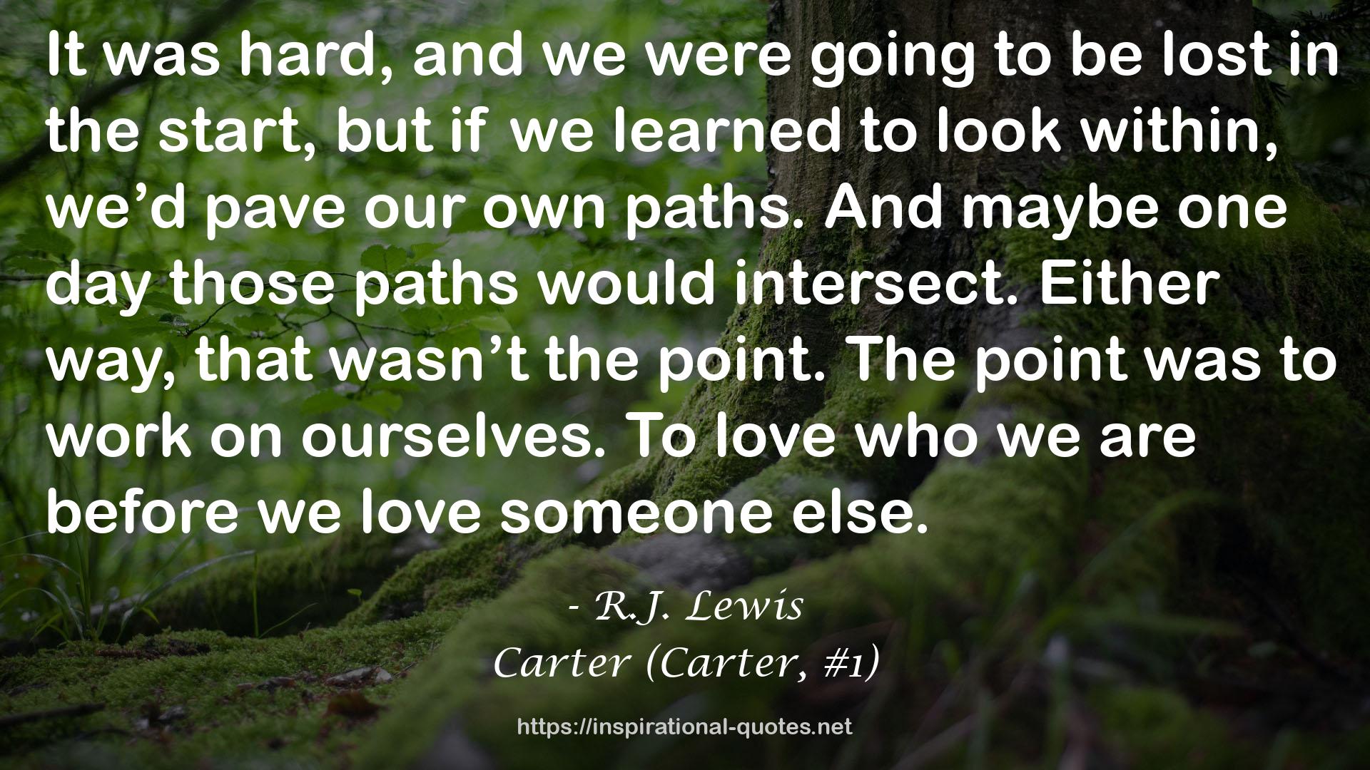 Carter (Carter, #1) QUOTES