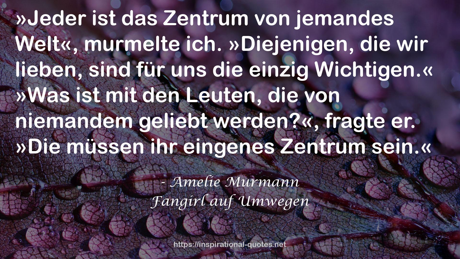 Fangirl auf Umwegen QUOTES