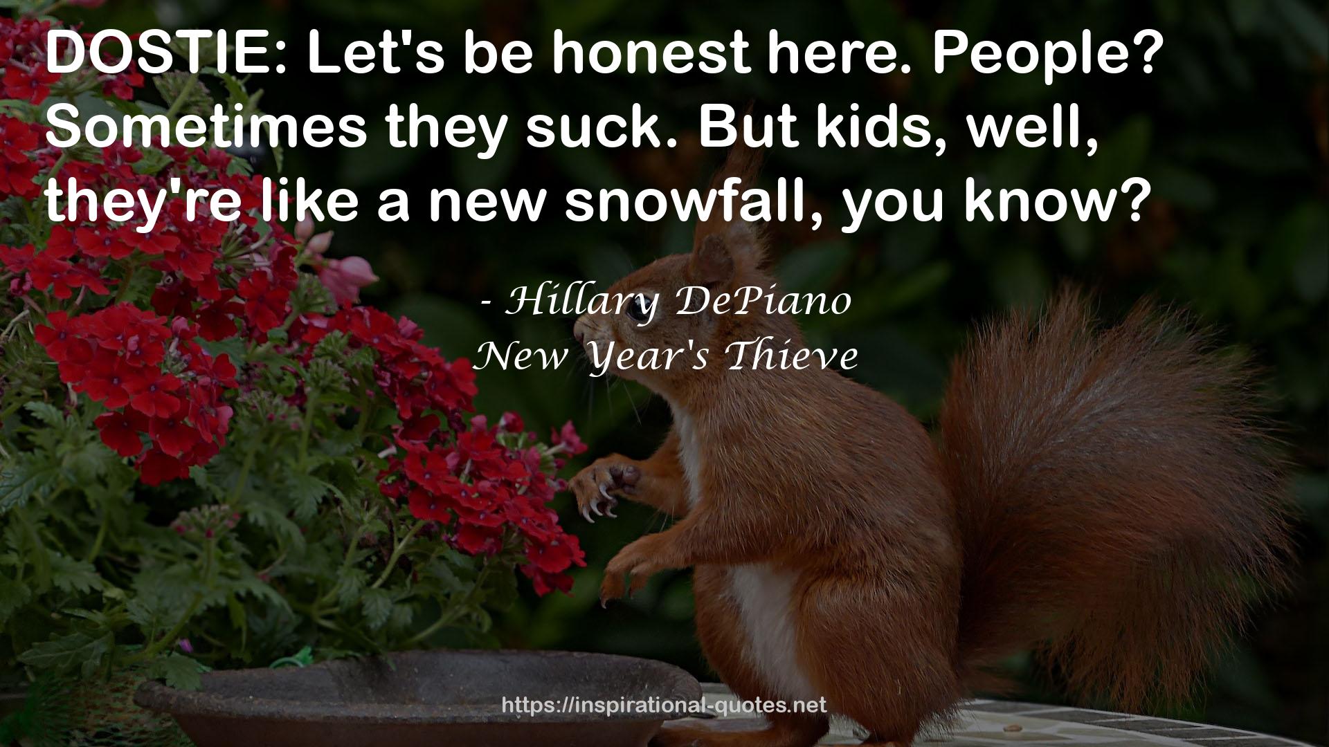 New Year's Thieve QUOTES