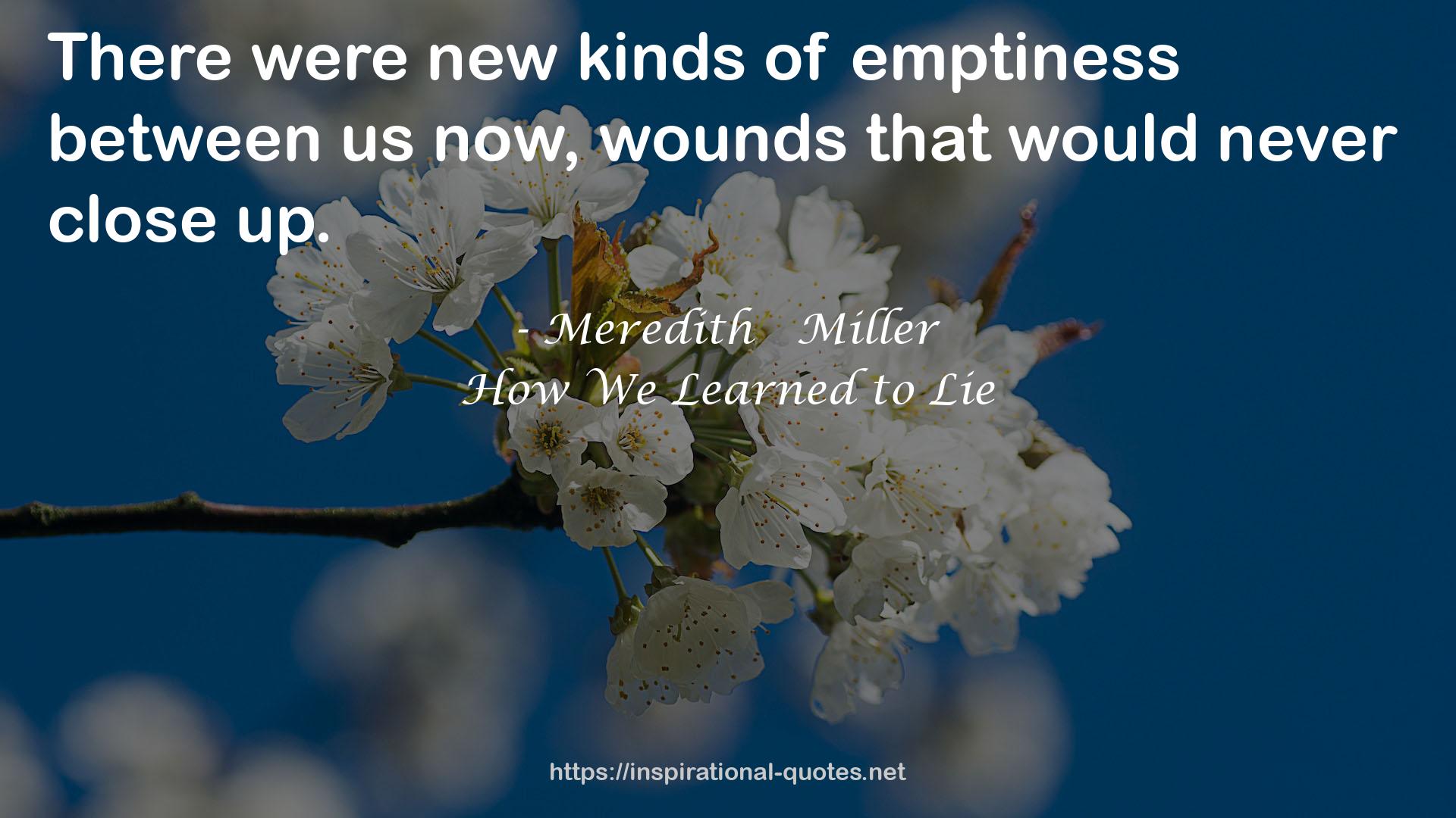 Meredith   Miller QUOTES